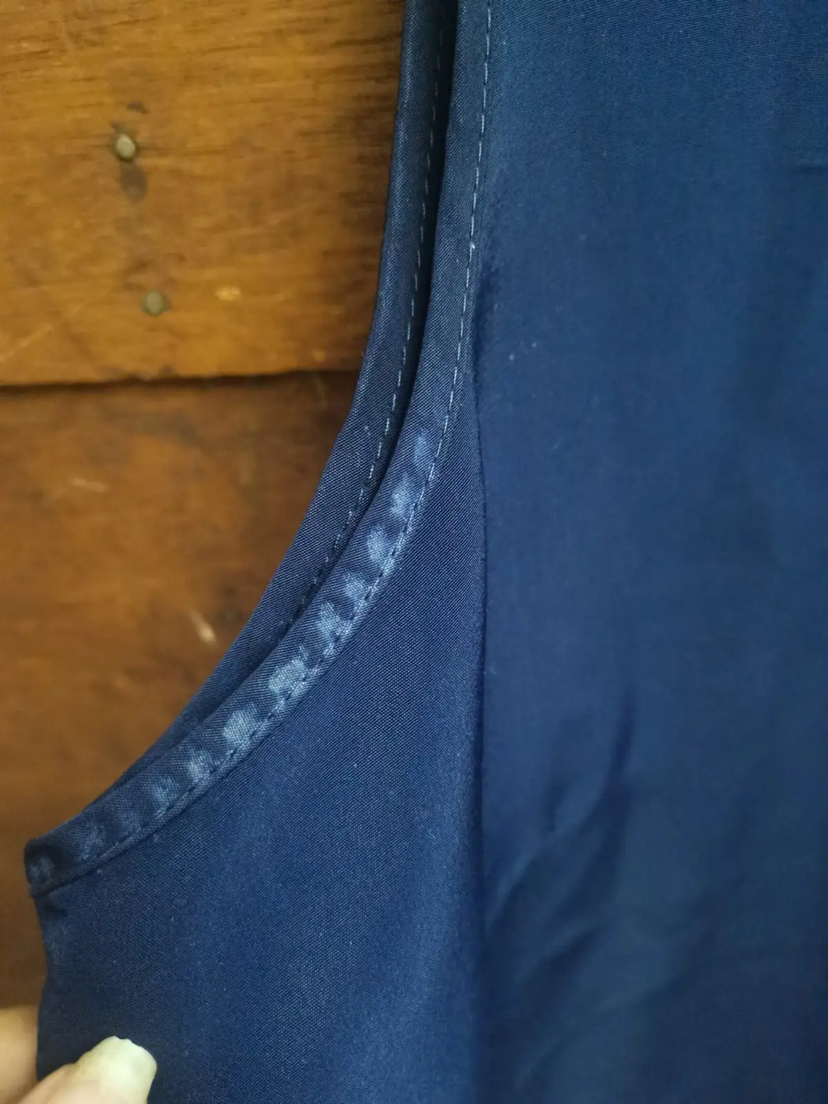 René Taylor at Miladys Navy Blue Sleeveless Top Size 46