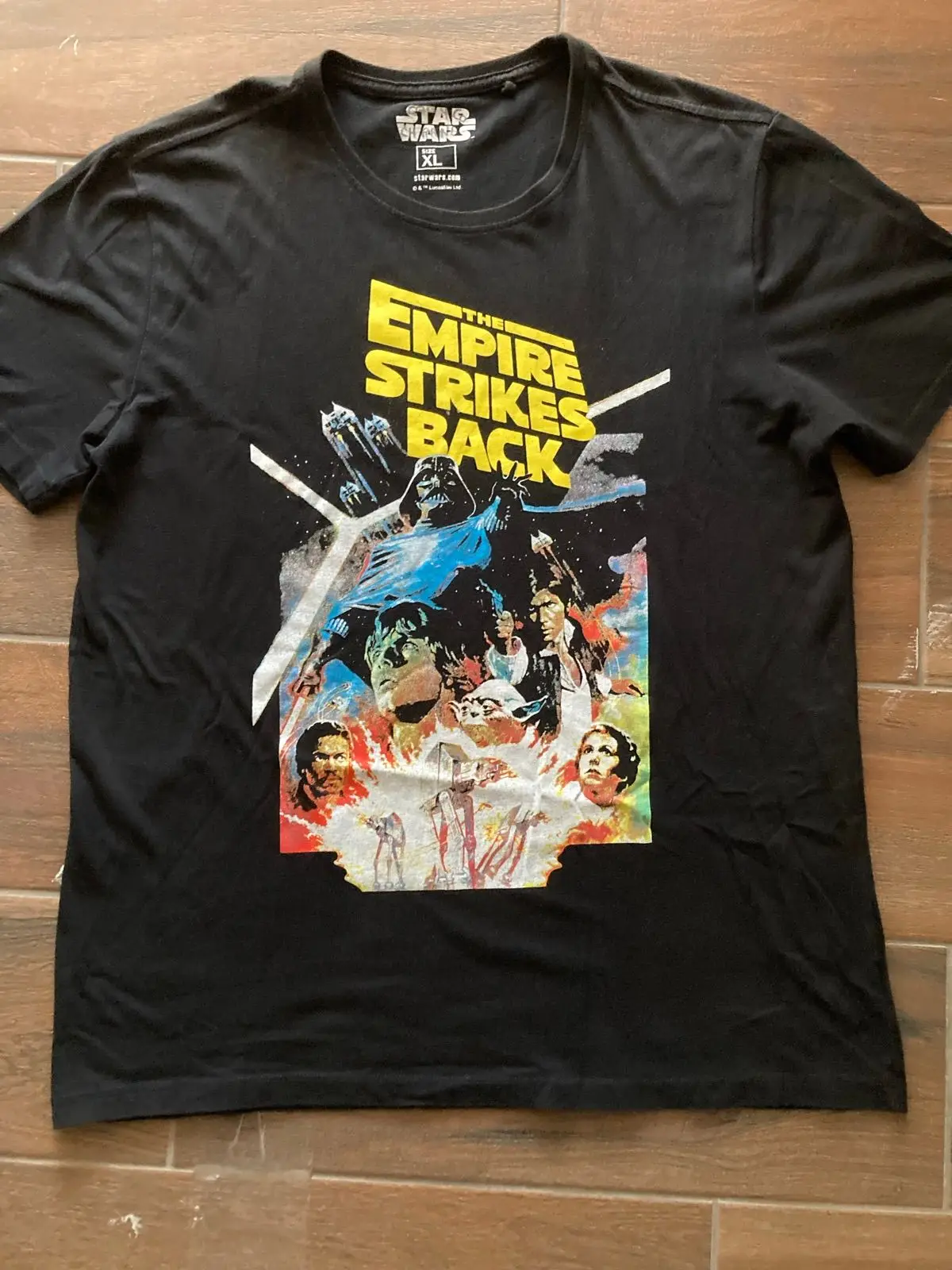 Star Wars The Empire Strikes Back Graphic T-Shirt XL