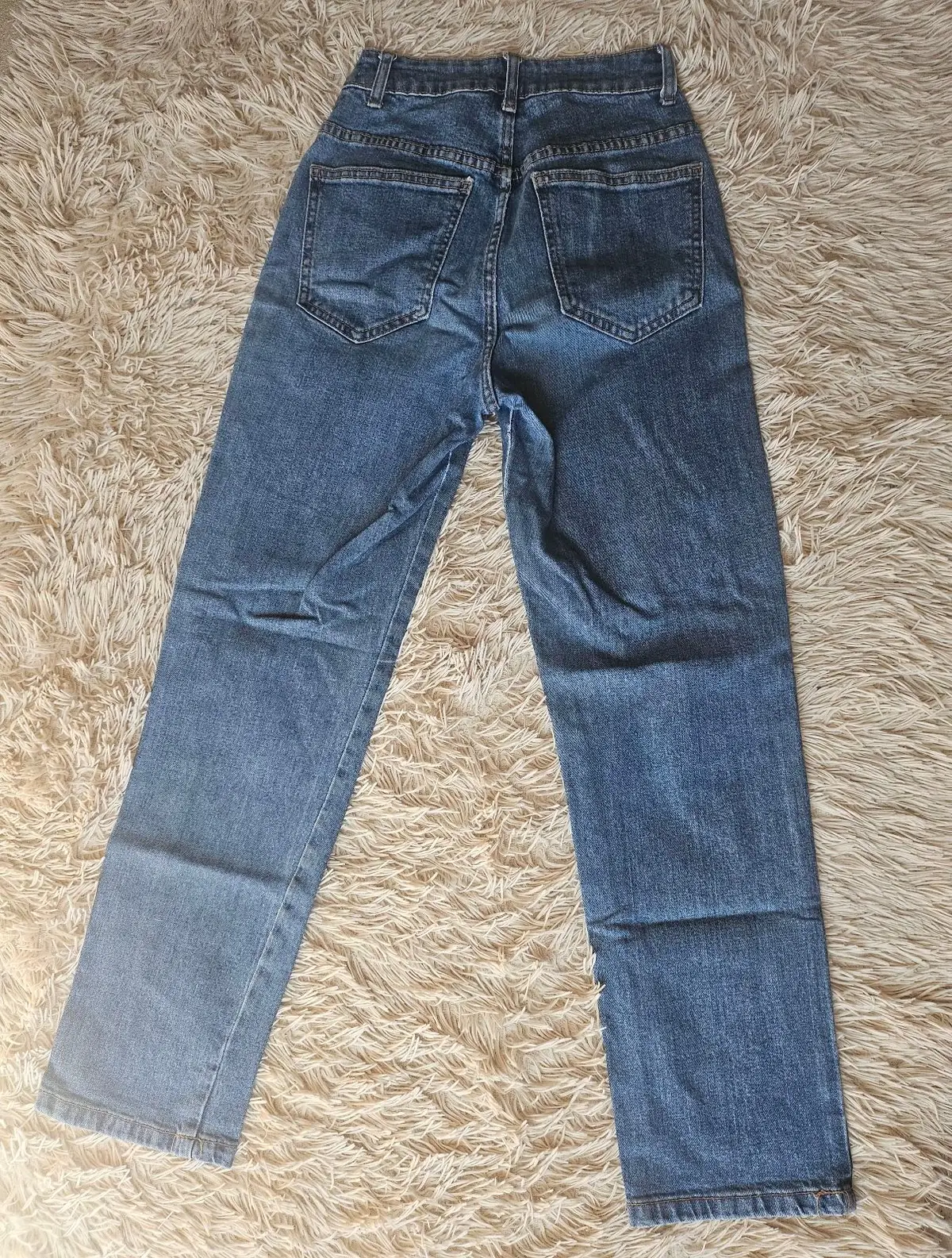 Cotton On Blue Straight Leg Jeans Size 6