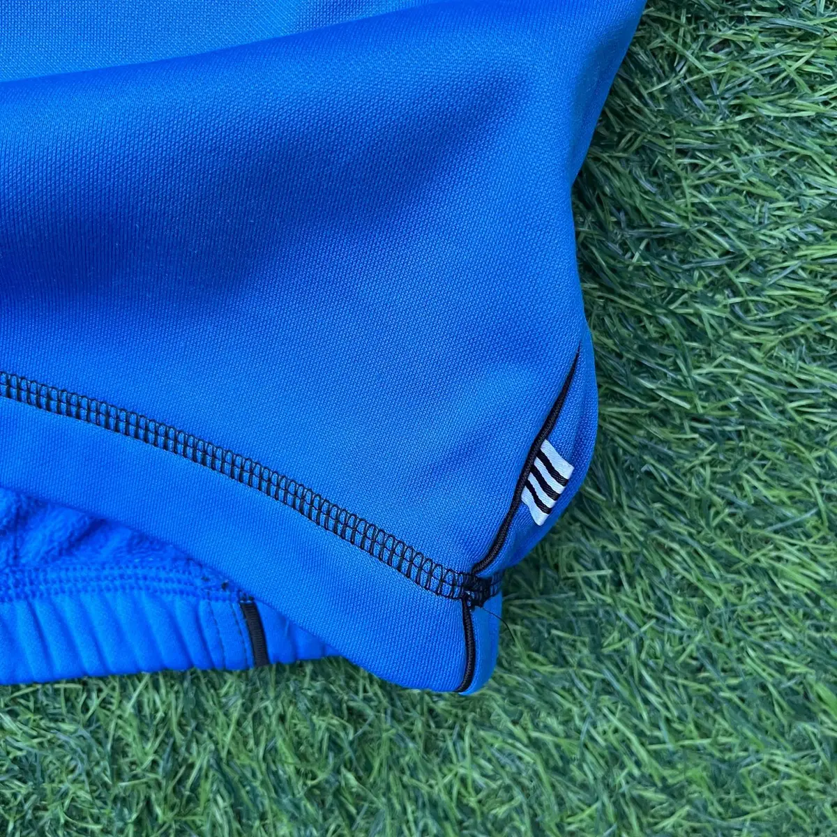 Adidas Blue 1/4-Zip Pullover