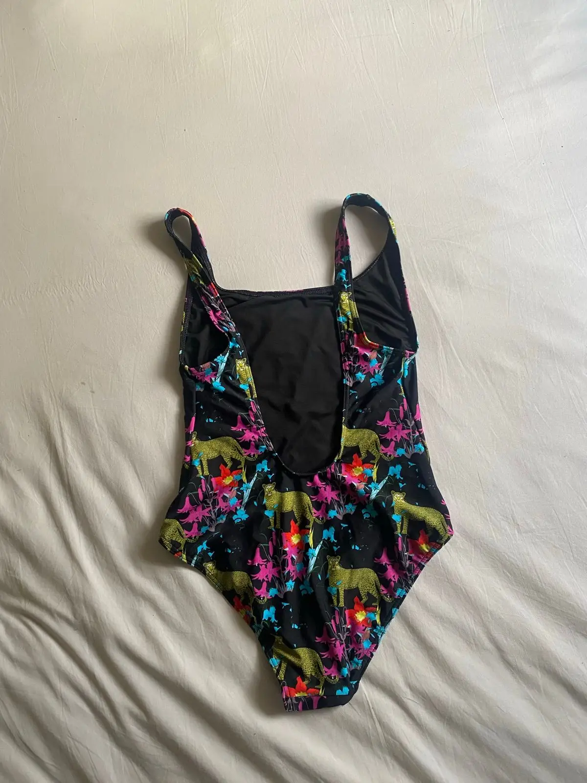 Elizabeth Summer Leopard & Floral Print Swimsuit