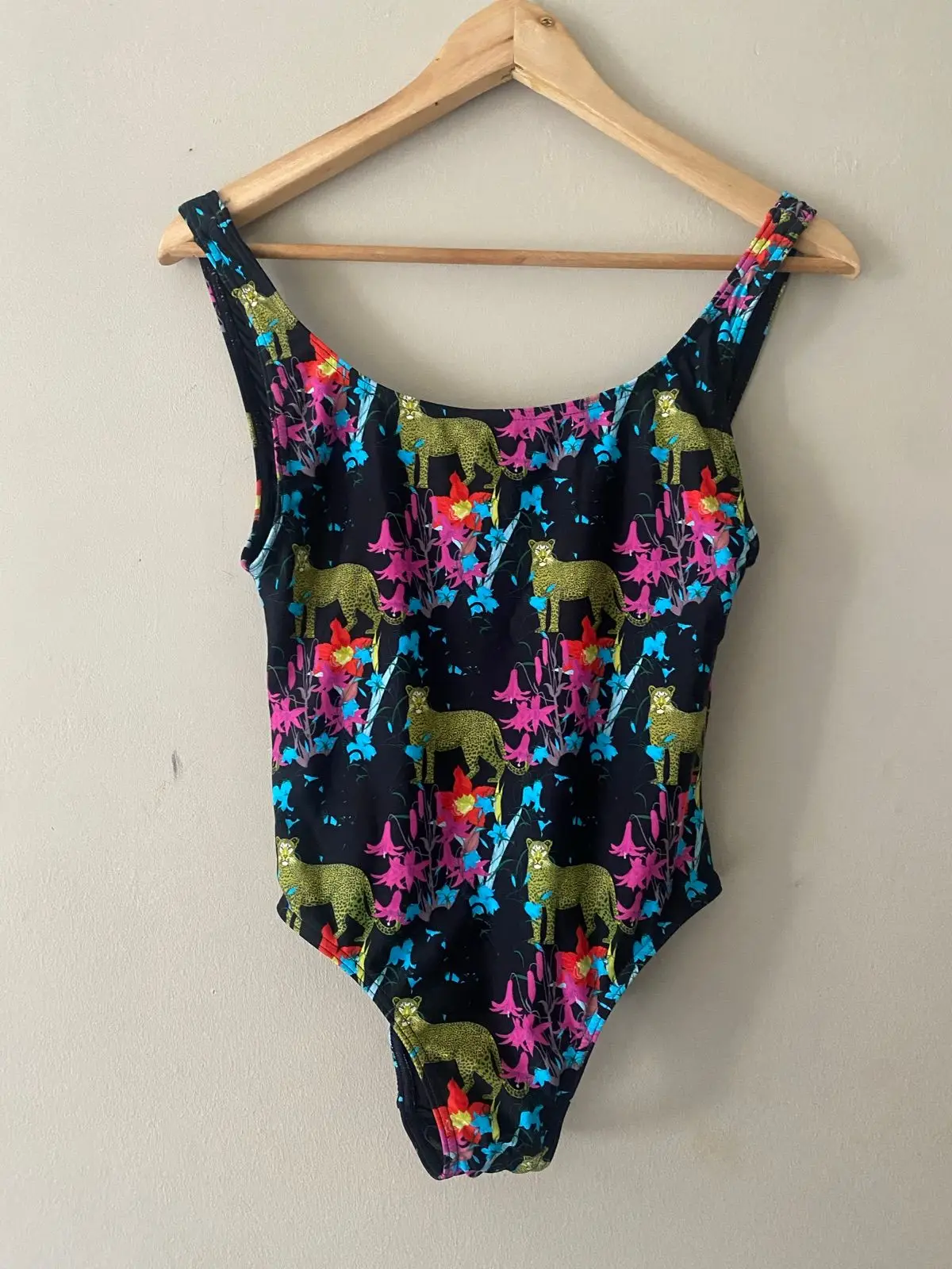 Elizabeth Summer Leopard & Floral Print Swimsuit