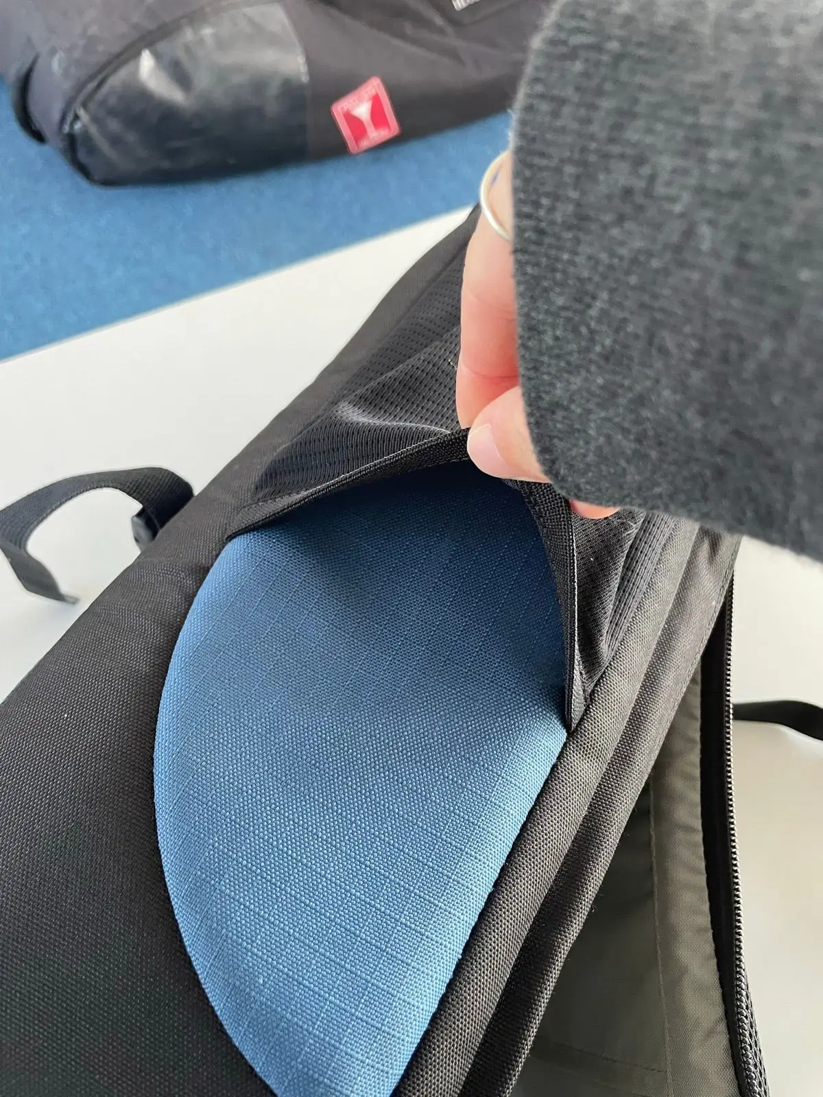 Lowepro Blue and Black Camera Bag