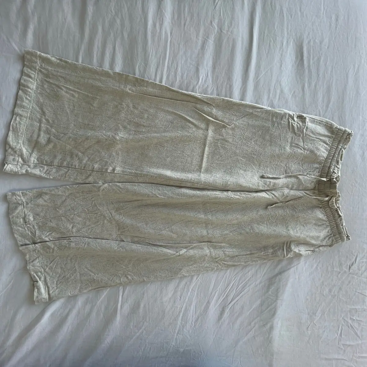 H&M Linen Low Waist Pants XS