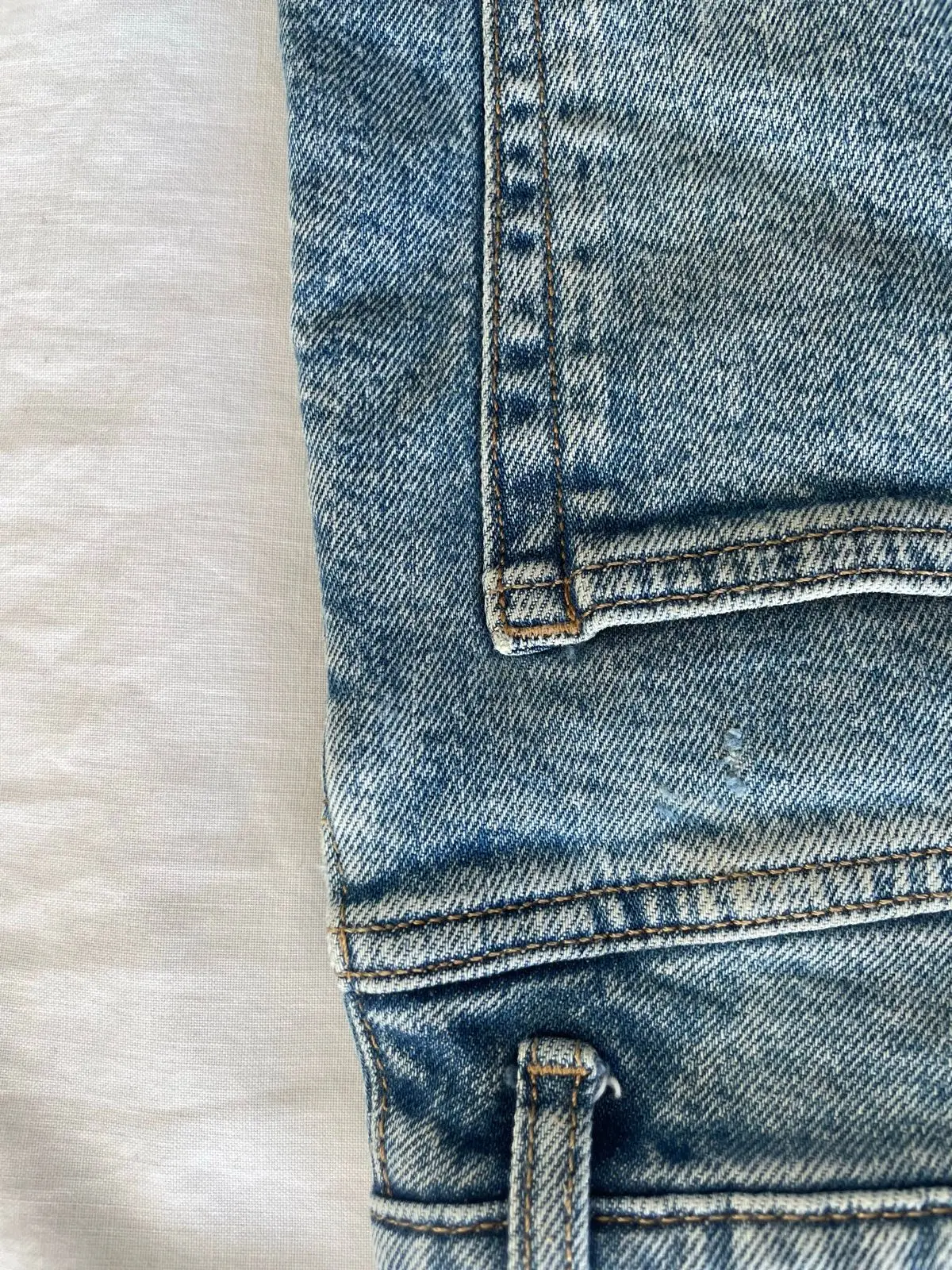 H&M Blue Denim Shorts Size 4