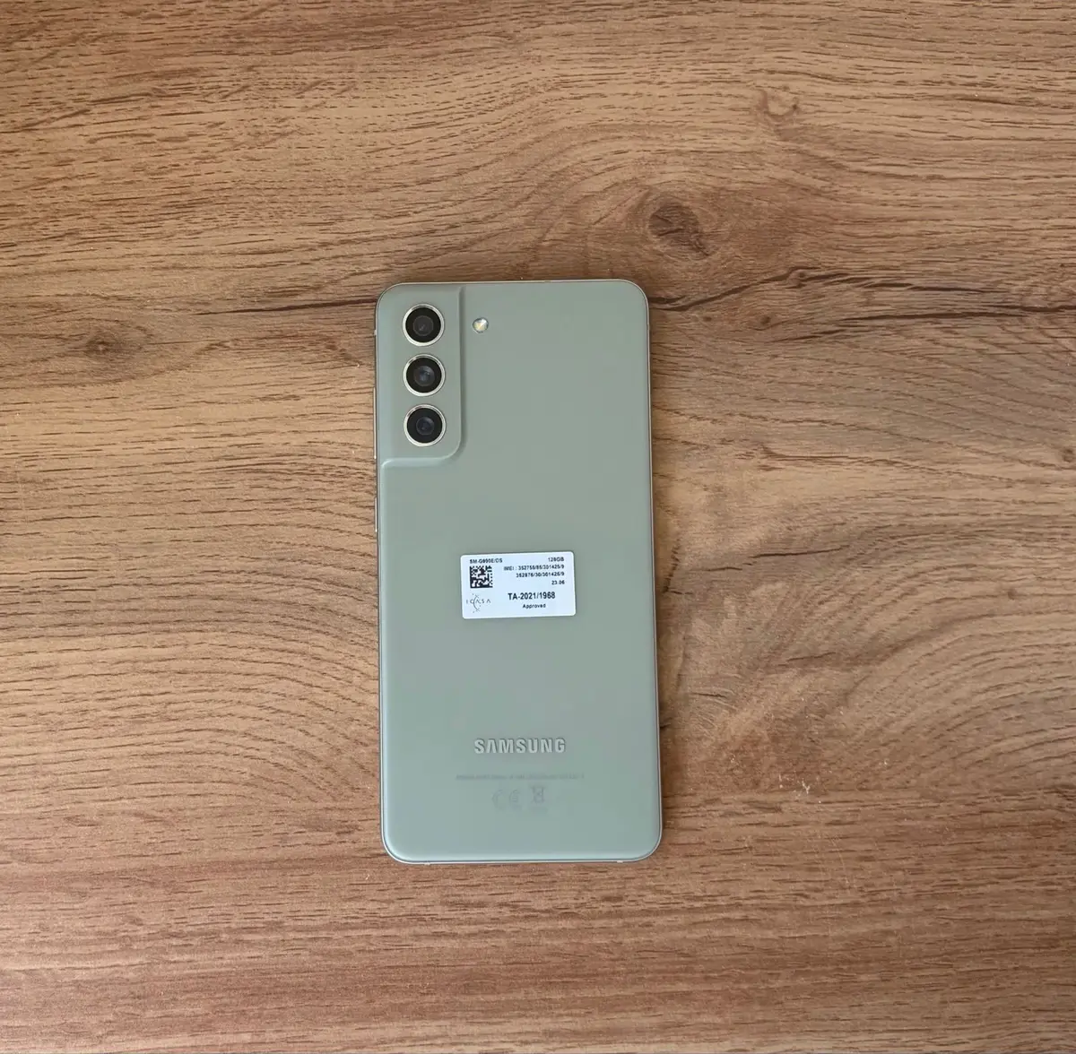 Samsung Galaxy S21 FE 5G Olive Green with Box