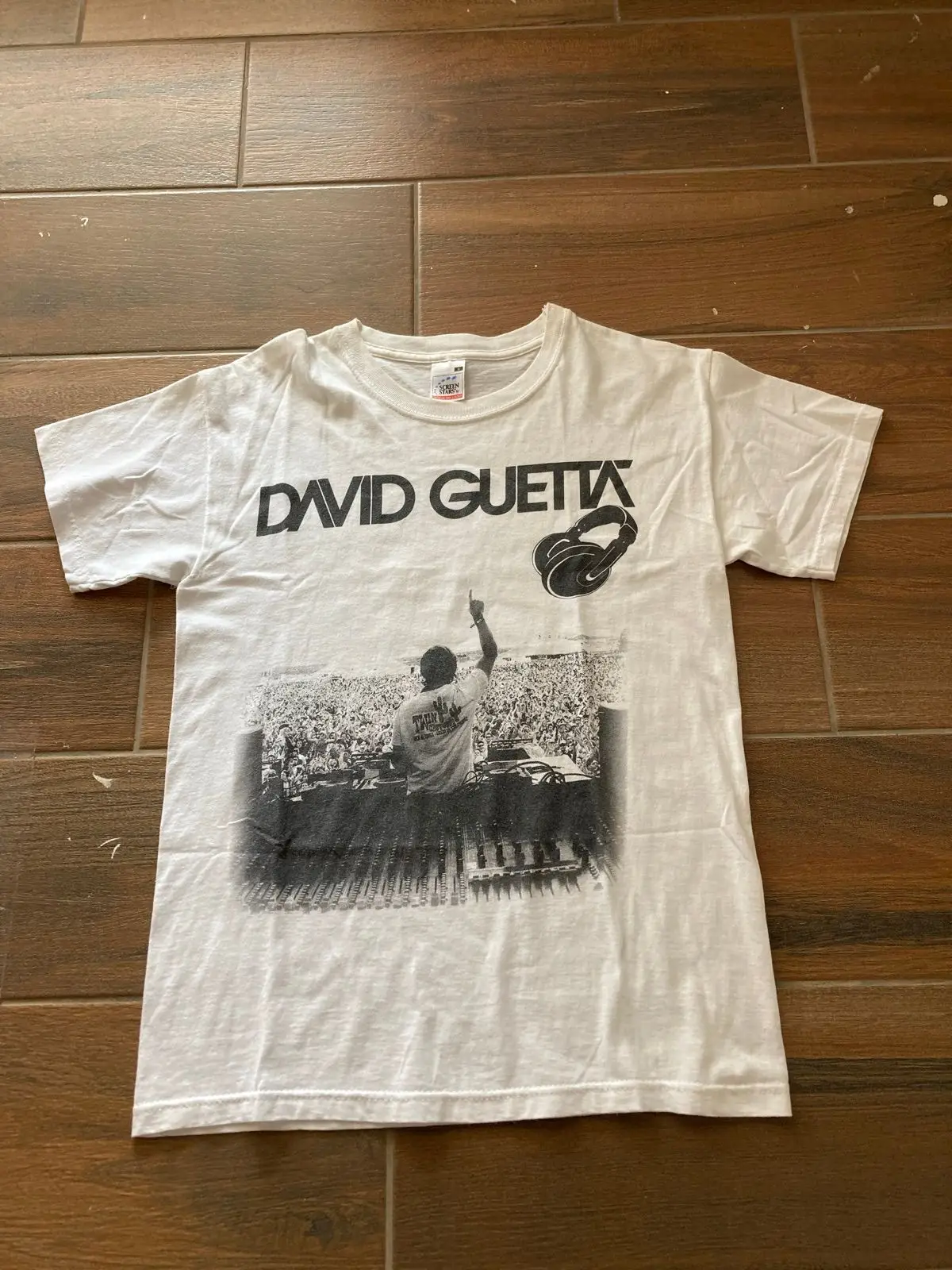 David Guetta Crewneck Short Sleeve T-Shirt White XS