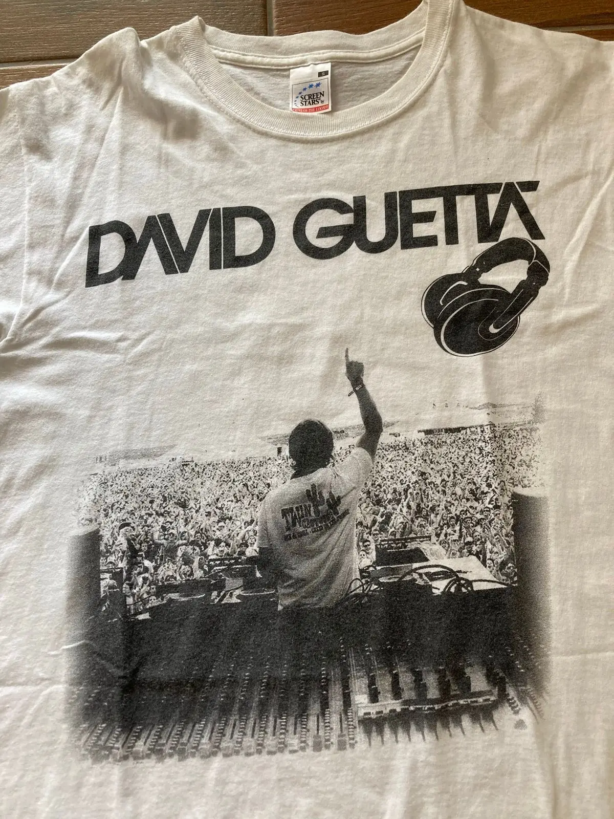 David Guetta Crewneck Short Sleeve T-Shirt White XS