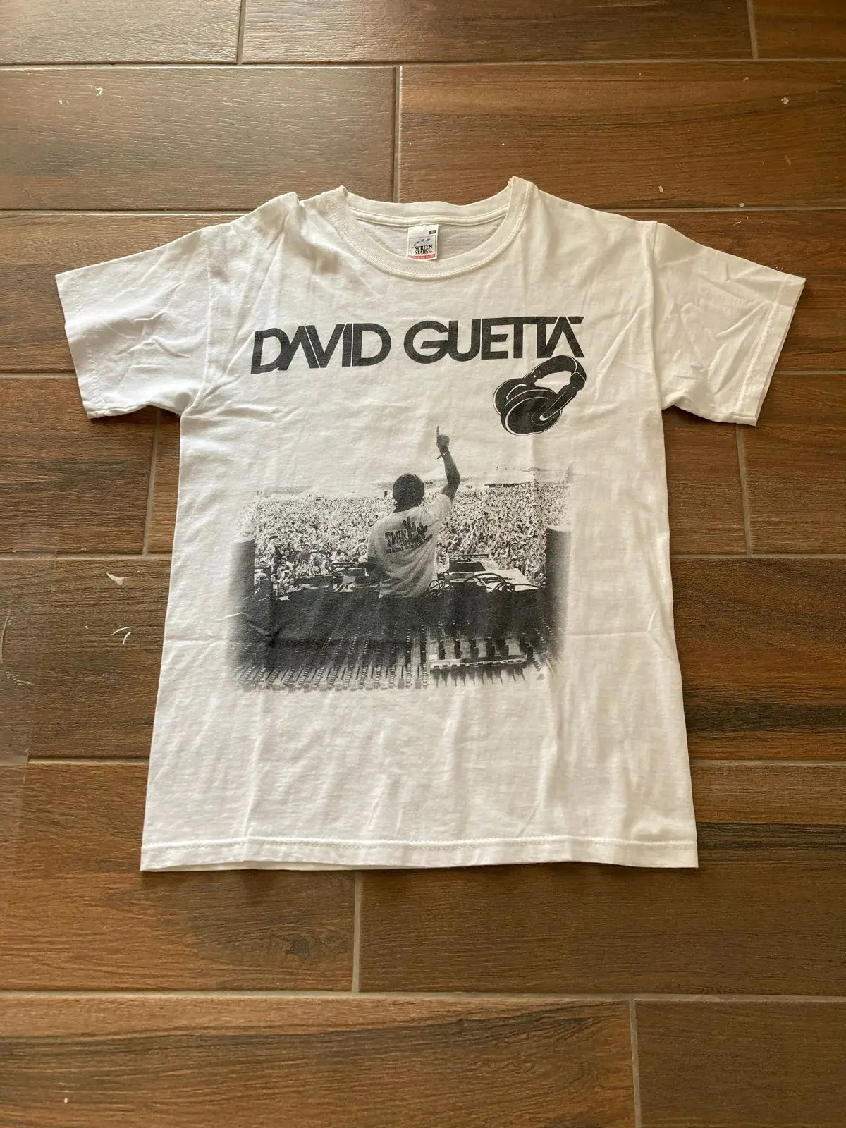 David Guetta Crewneck Short Sleeve T-Shirt White XS