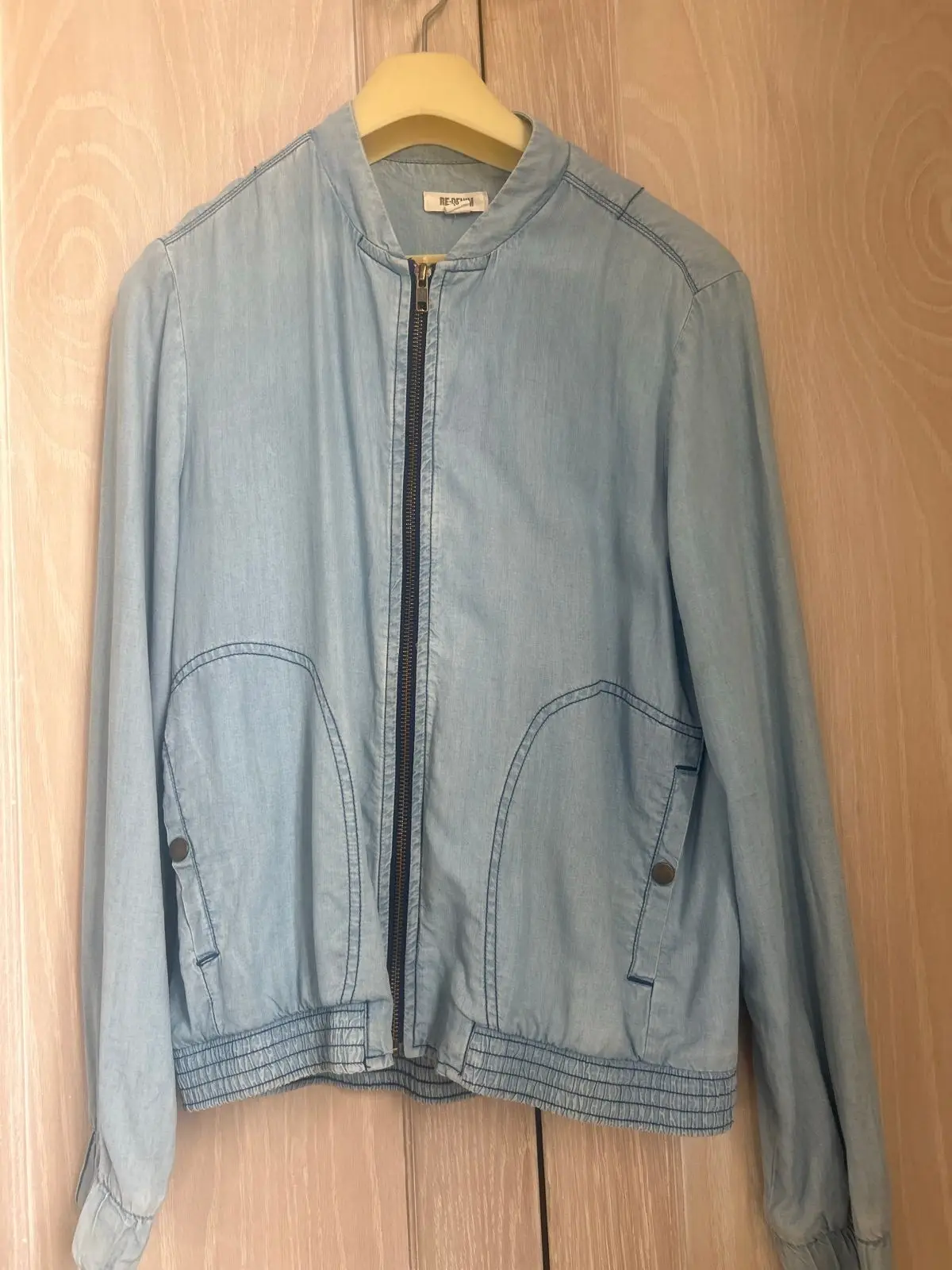 Woolworths Light Blue Denim Bomber Jacket