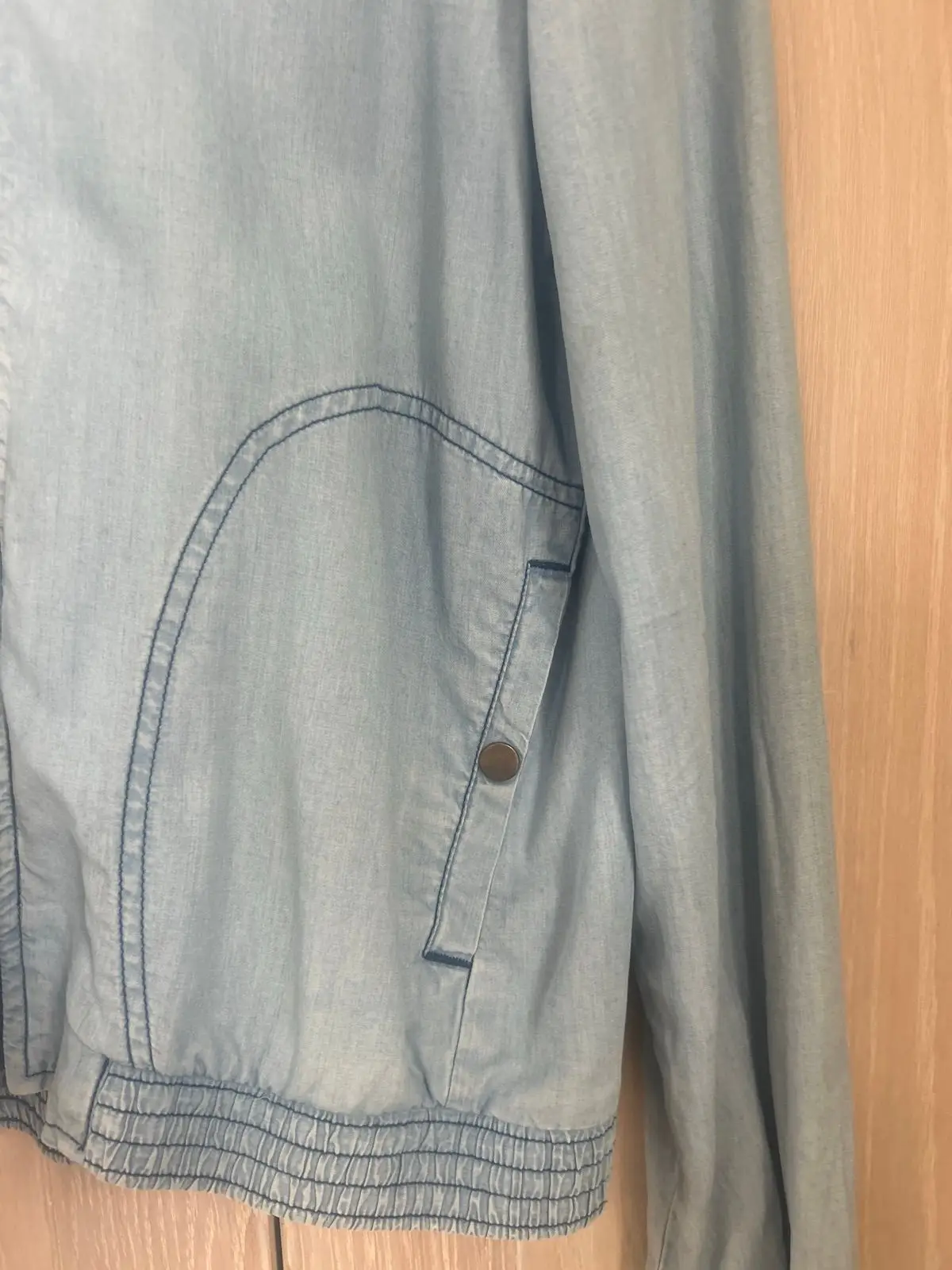 Woolworths Light Blue Denim Bomber Jacket