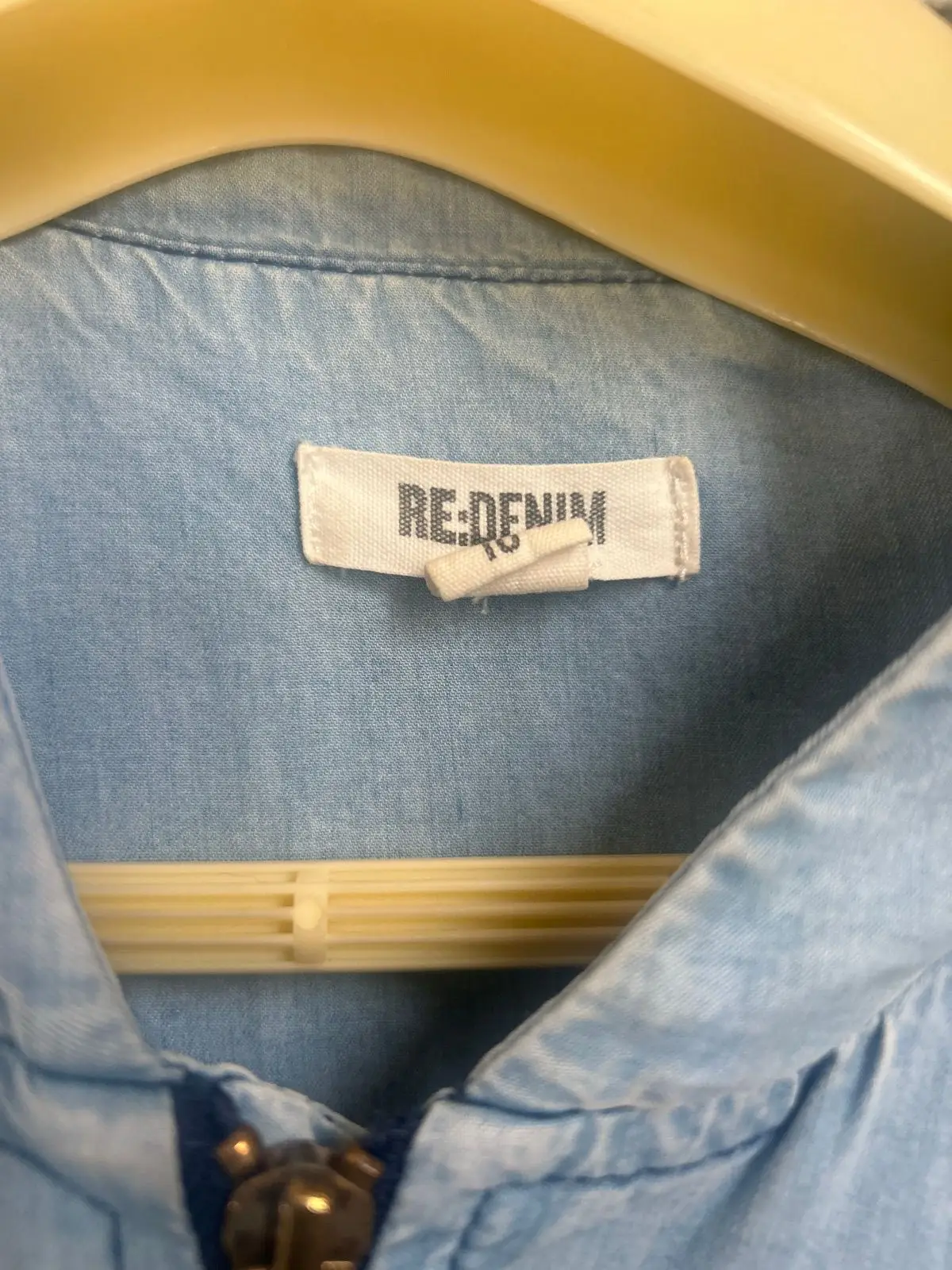 Woolworths Light Blue Denim Bomber Jacket