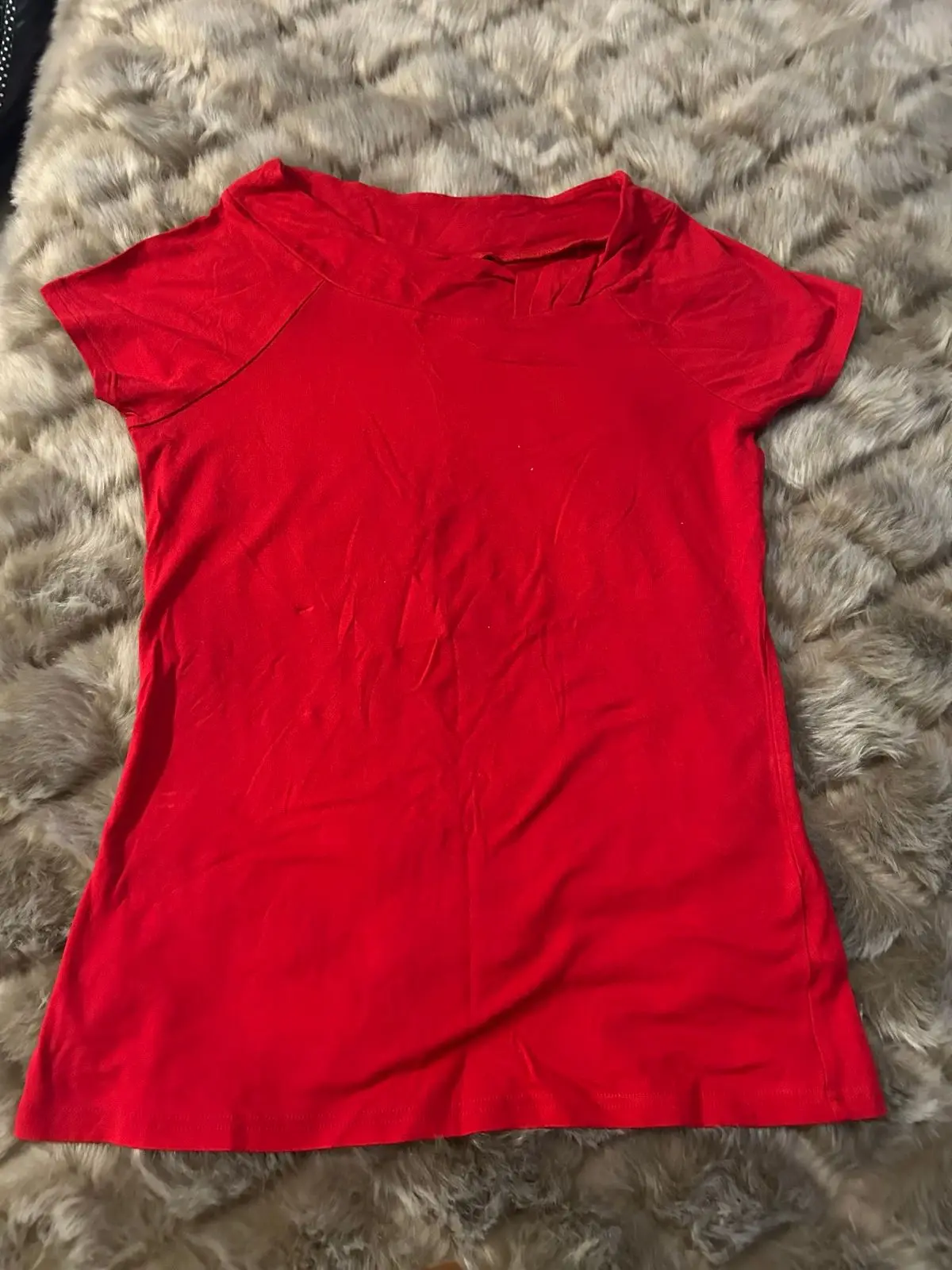 Foschini Red Short Sleeve Top