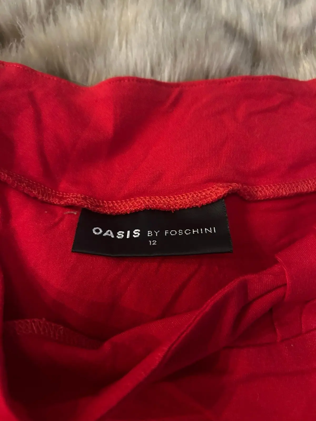 Foschini Red Short Sleeve Top