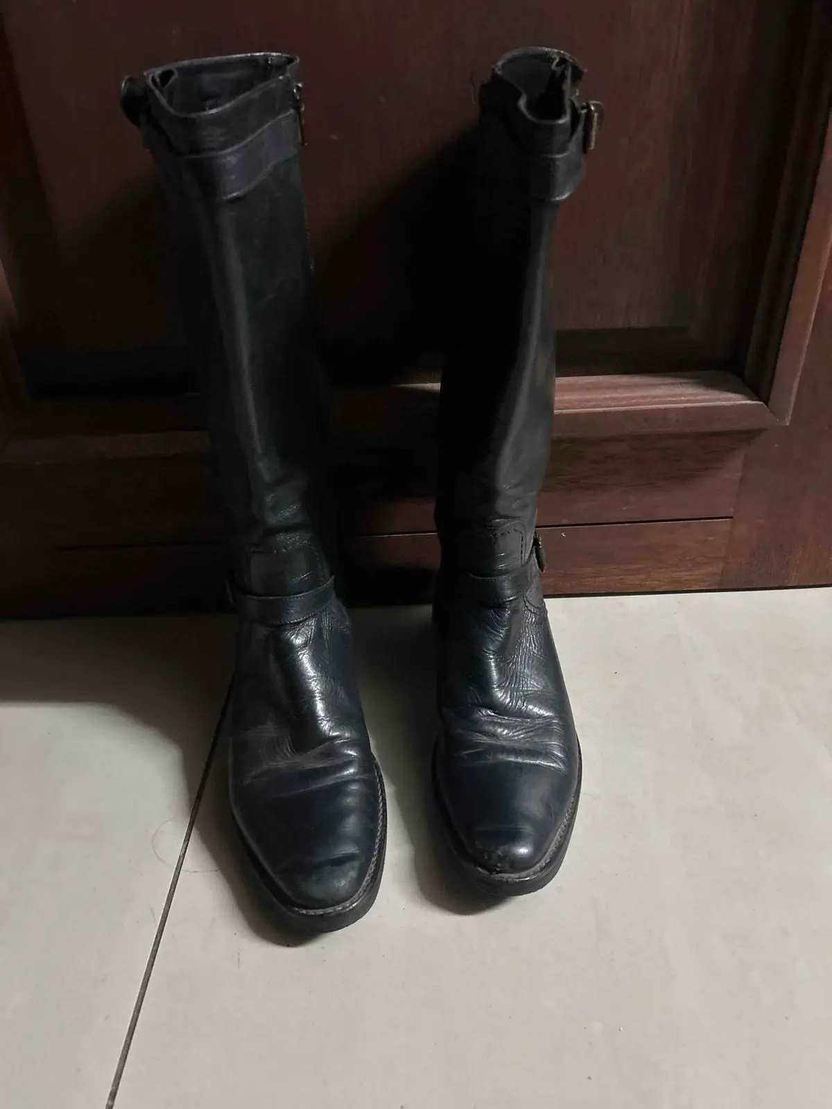Generic Black Tall Boots