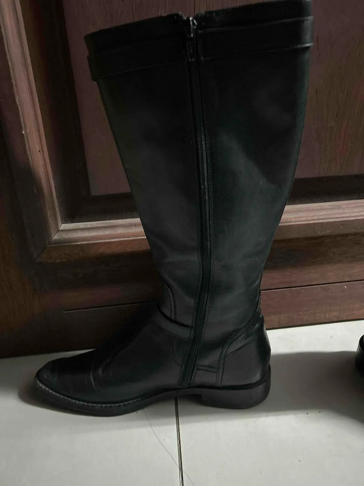 Generic Black Tall Boots