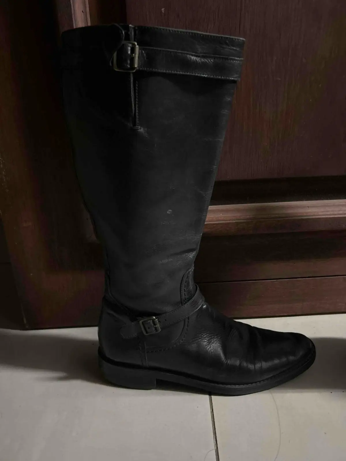 Generic Black Tall Boots