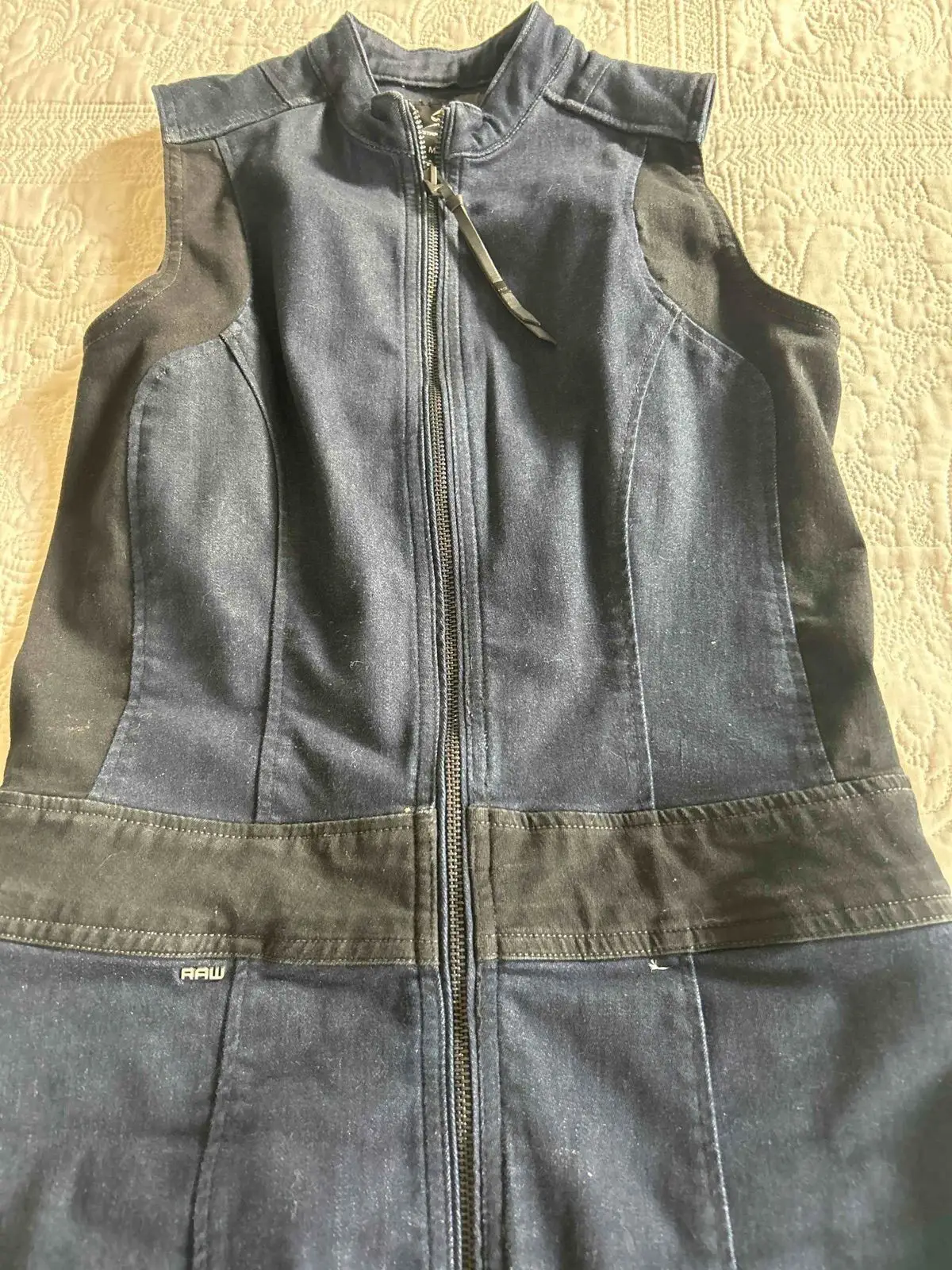 G-Star RAW Denim Zip Dress