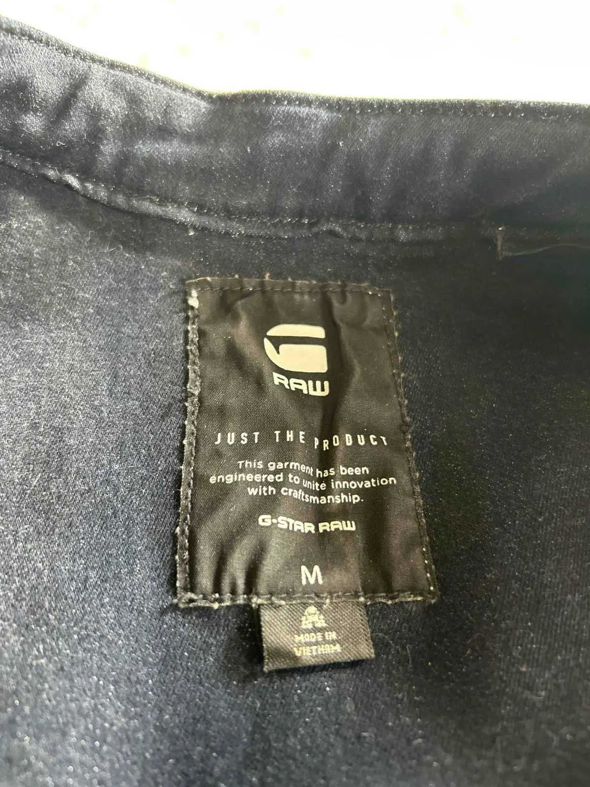 G-Star RAW Denim Zip Dress