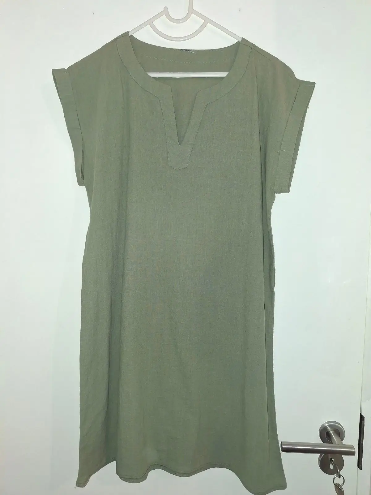 Pick n Pay Clothing PNP Clothing Sage Green Tunic Dress Large