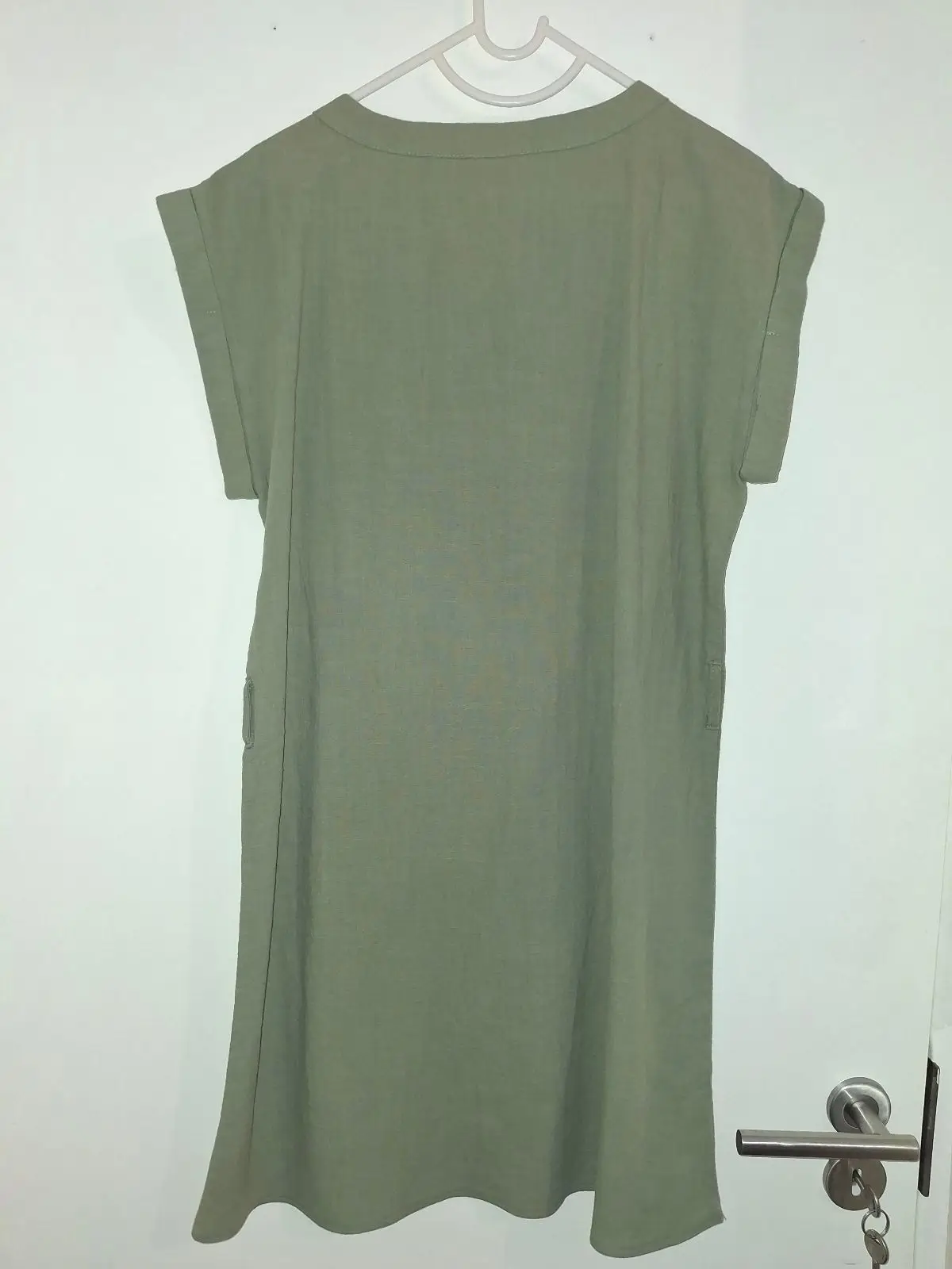 PNP Clothing Sage Green Tunic Dress Large