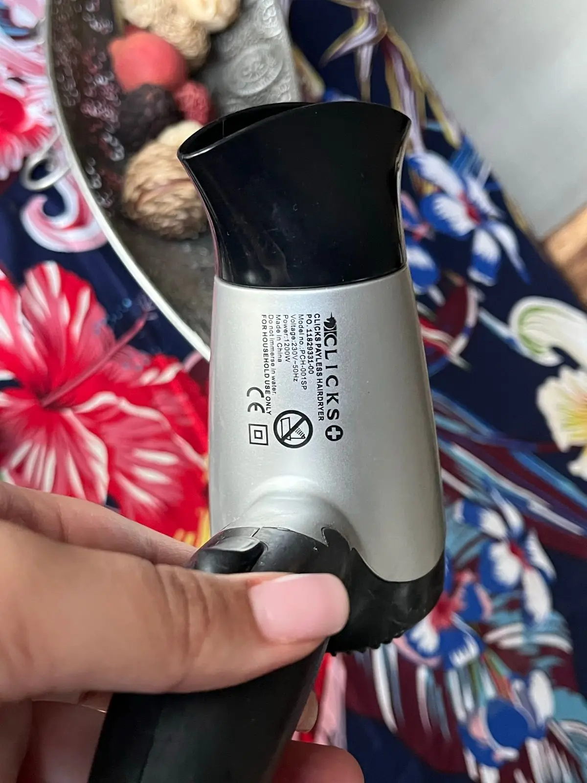 Clicks Travel Hair Dryer