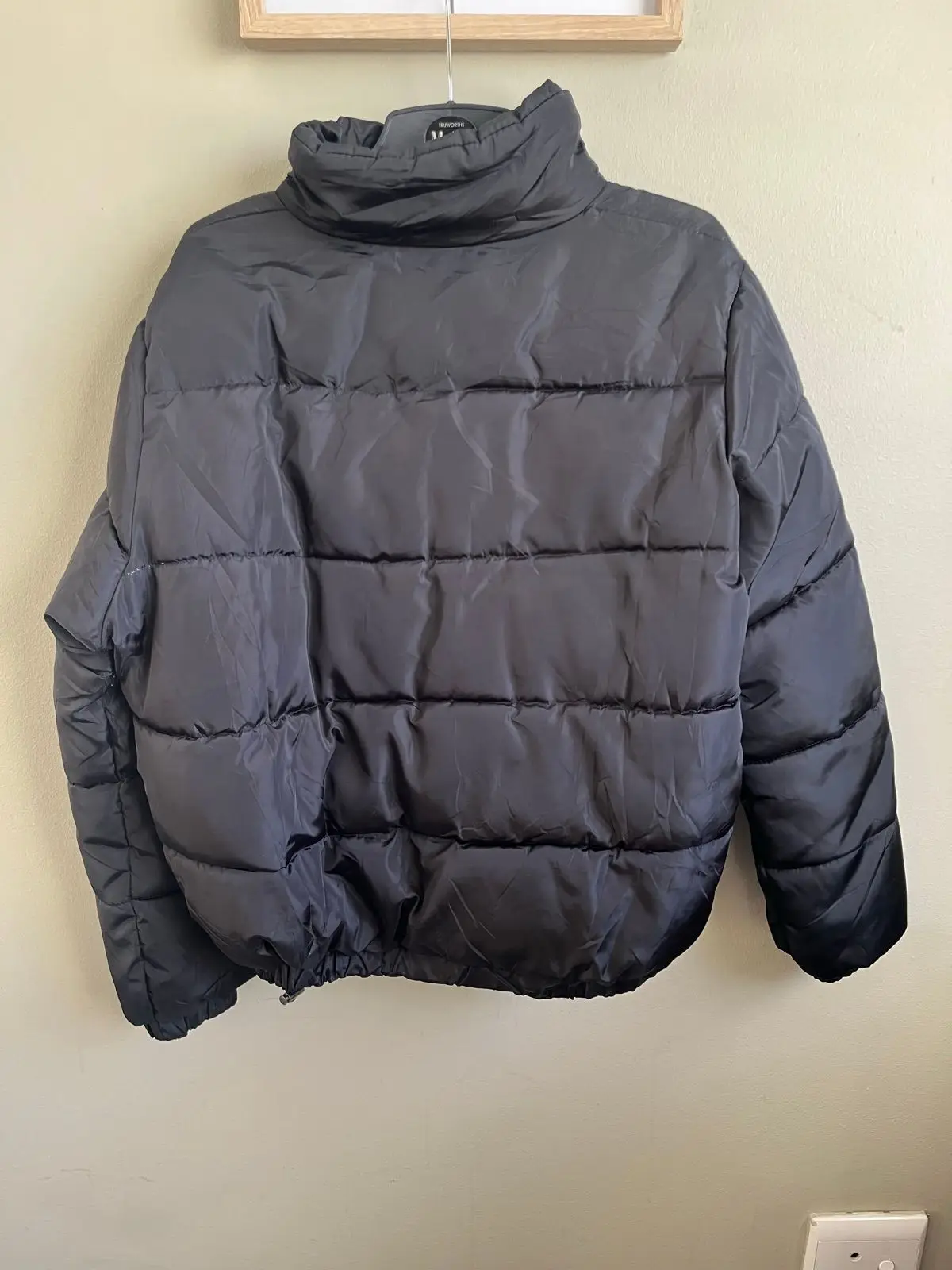 Shein Black Puffer Jacket