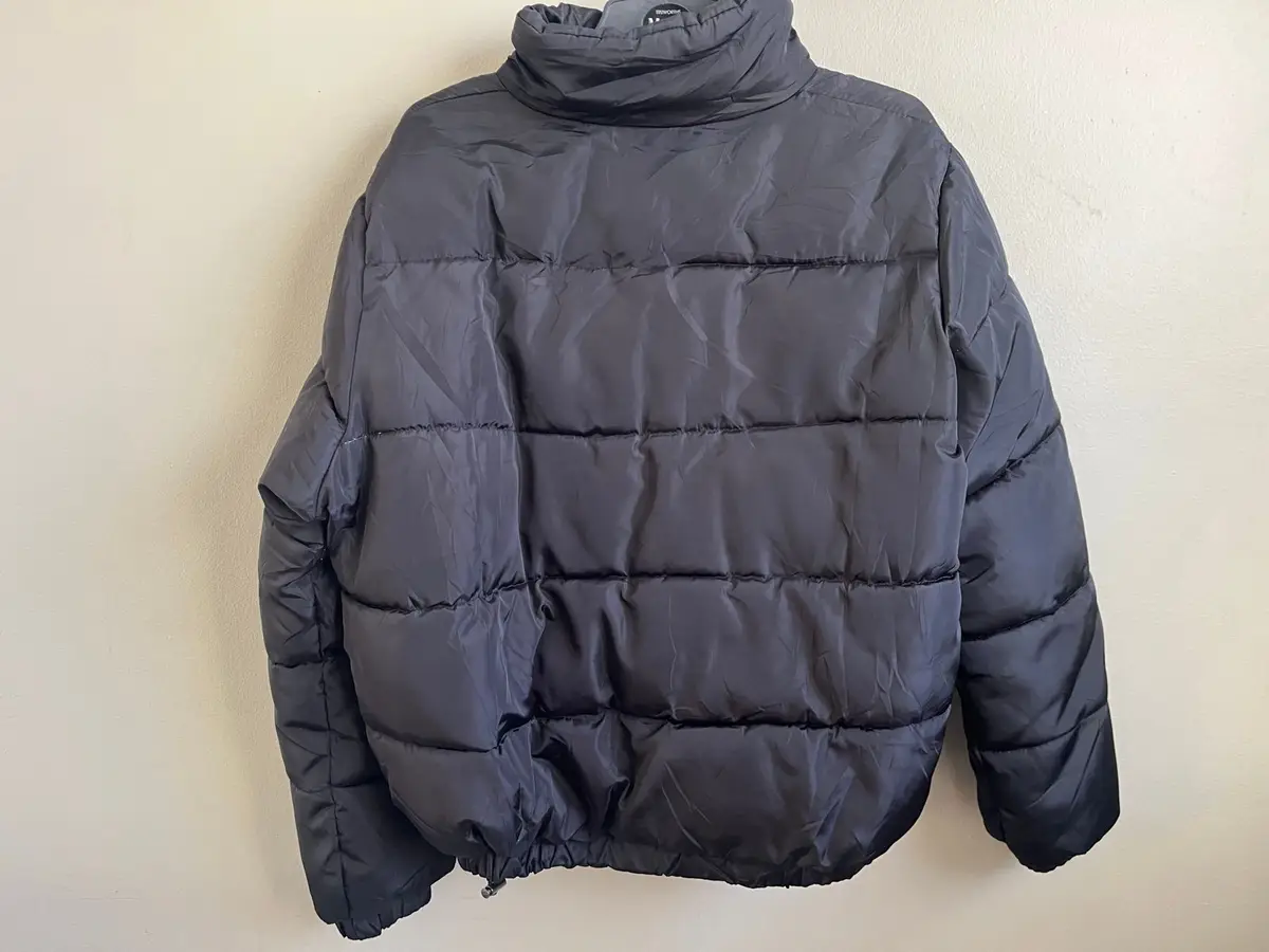 Shein Black Puffer Jacket