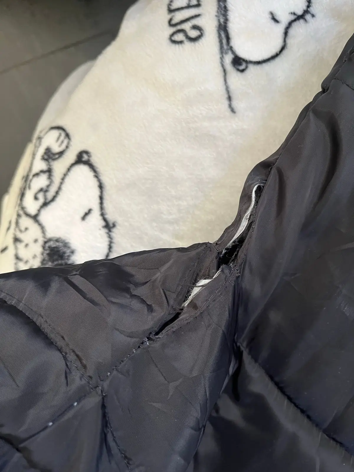 Shein Black Puffer Jacket