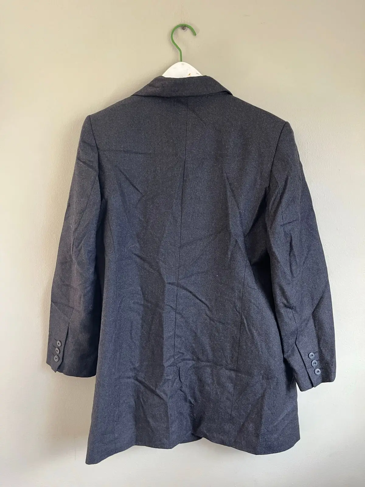 Woolworths Charcoal Grey Coat Size 16