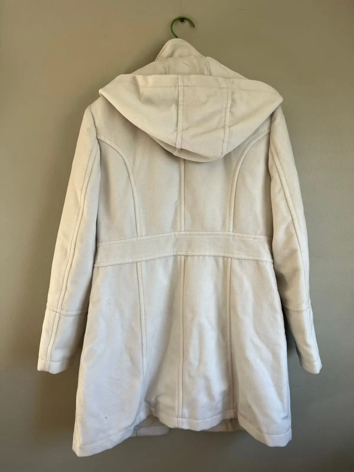 Truworths White Hooded Coat