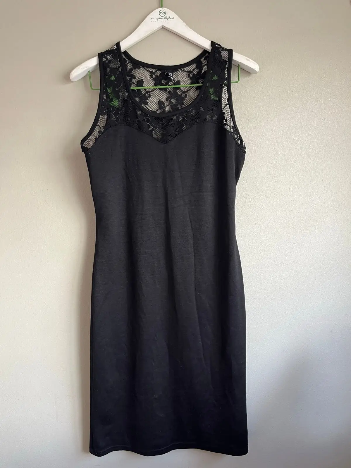 Mr Price Black Dress with Lace Detail