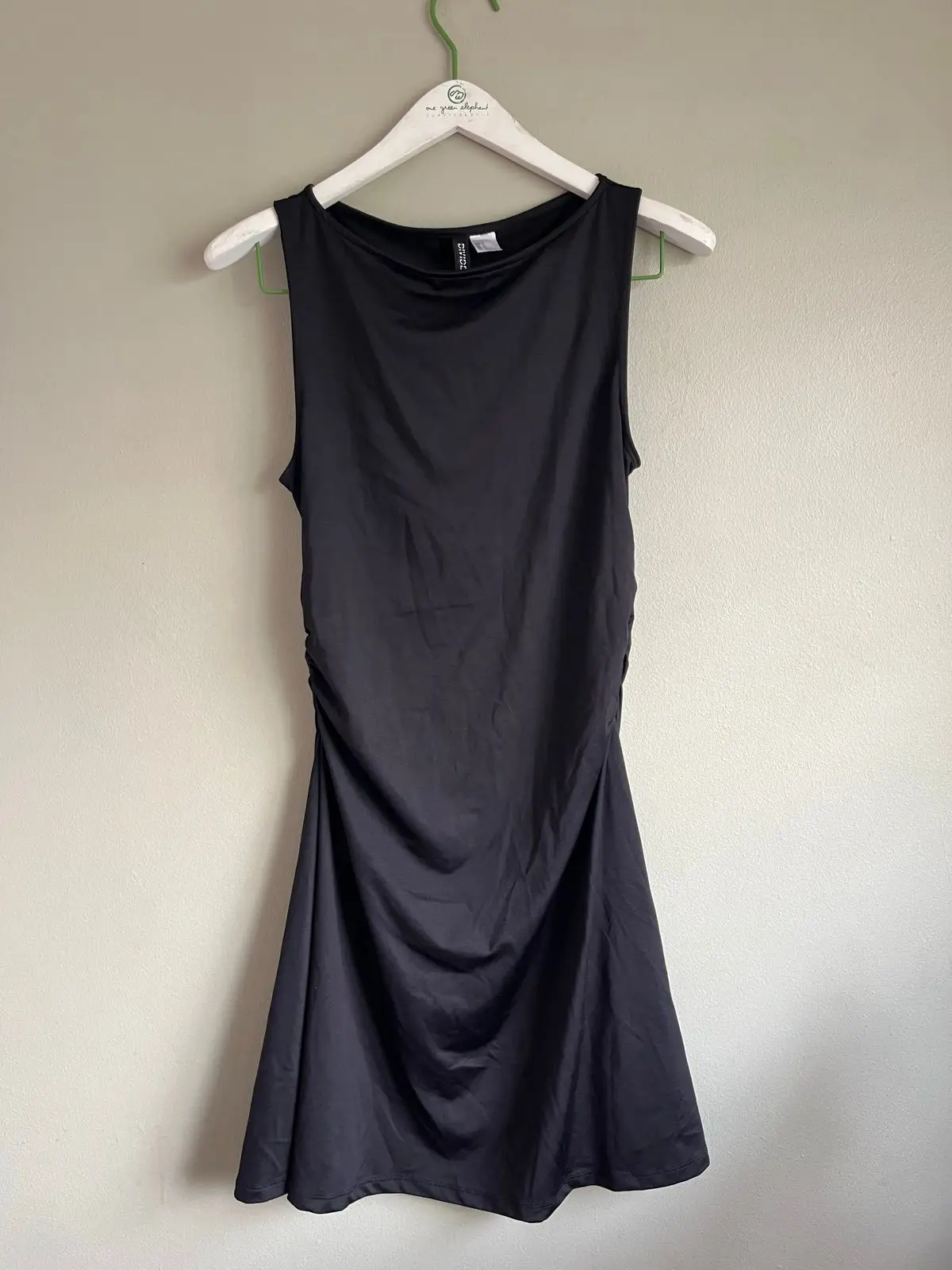 H&M Black Sleeveless Mini Dress Size M