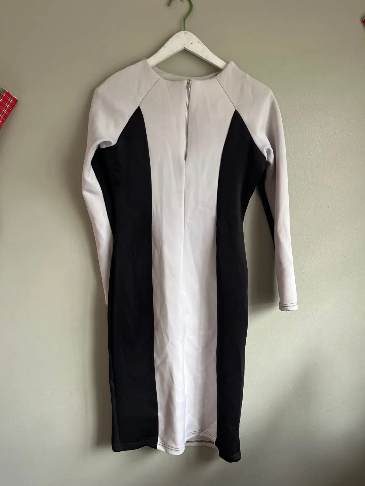 Mr Price Black and White Colorblock Dress