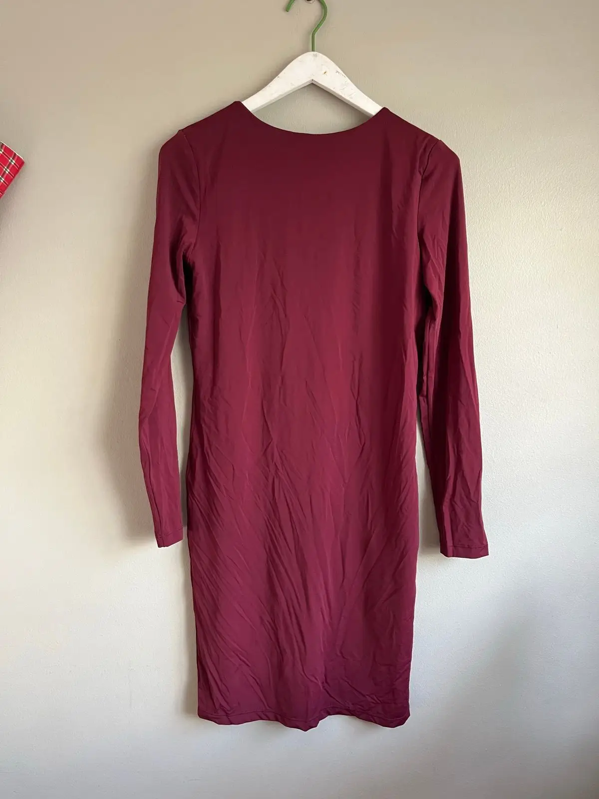 Mr Price Maroon Long Sleeve Dress