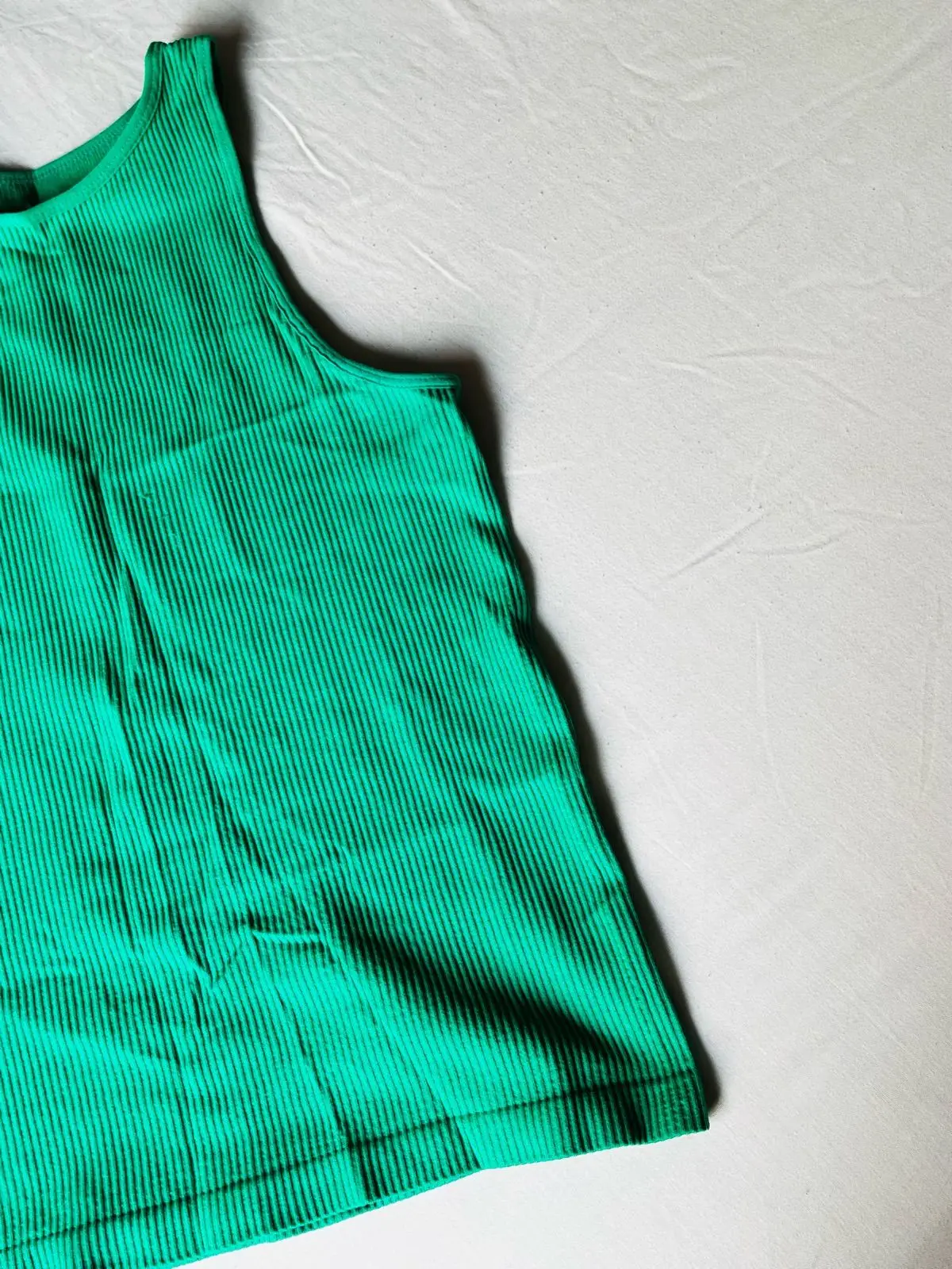 Mr Price Green Ribbed Tank Top