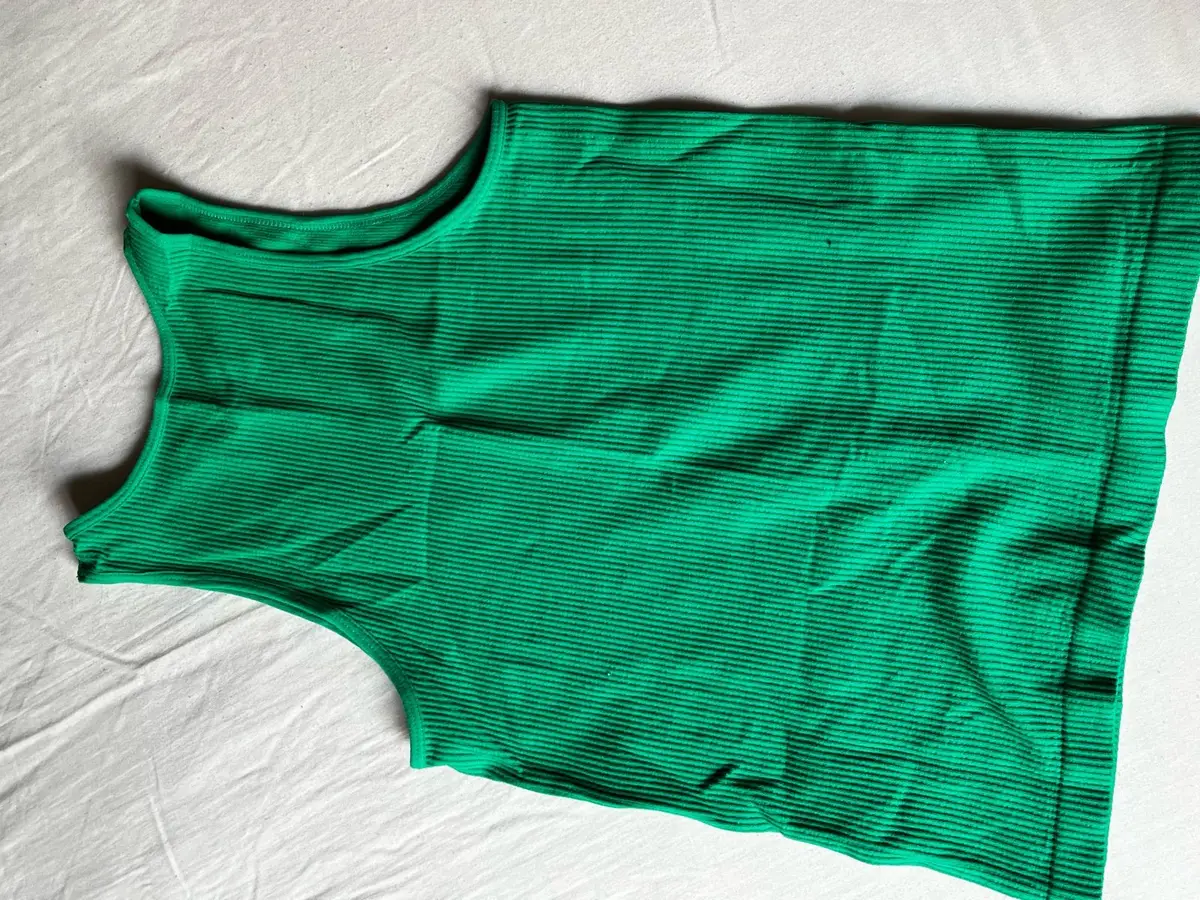 Mr Price Green Ribbed Tank Top