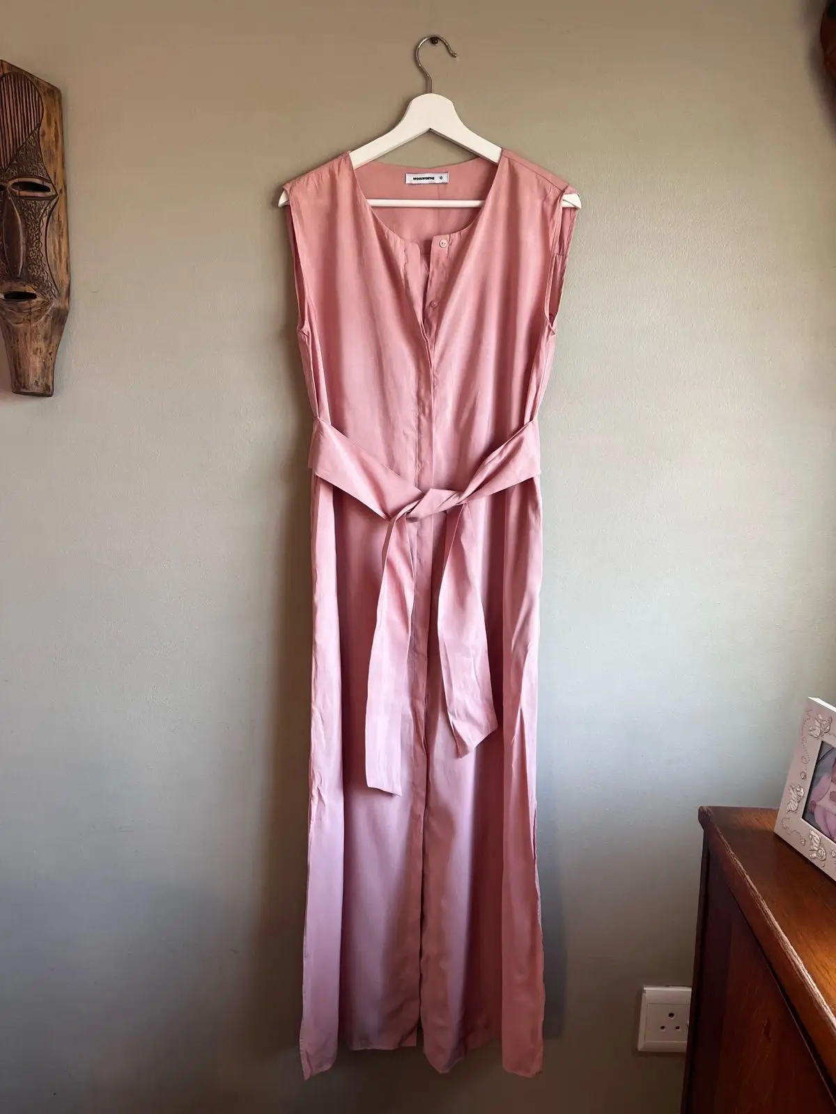 Woolworths Pink Sleeveless Jumpsuit Size 10