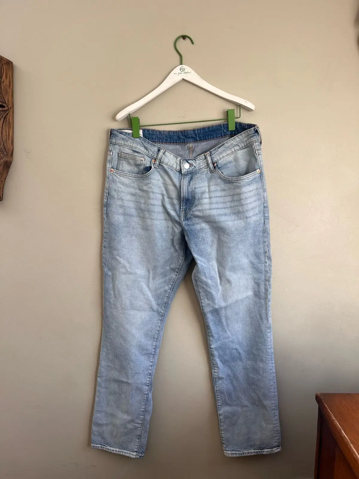 H&M Light Wash Denim Jeans Size 38