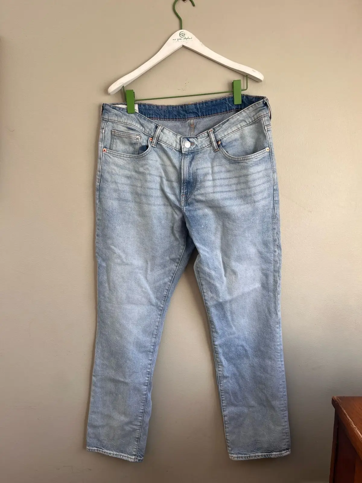 H&M Light Wash Denim Jeans Size 38