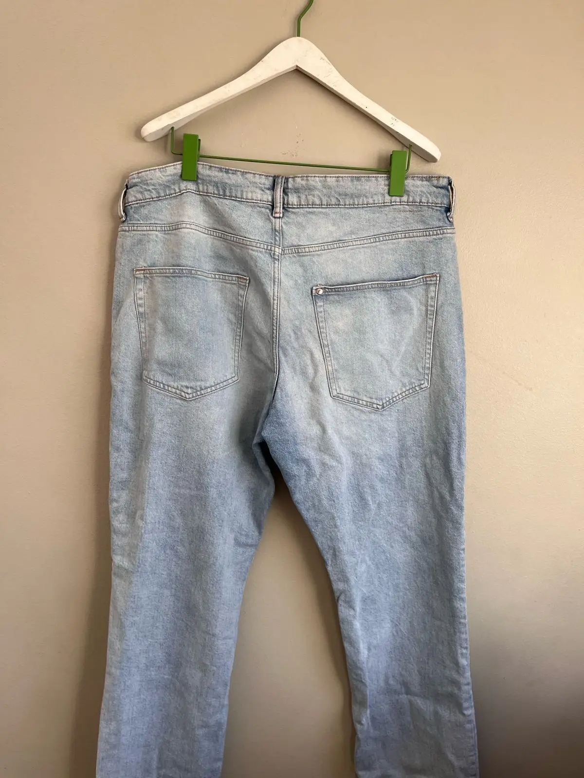 H&M Light Wash Denim Jeans Size 38