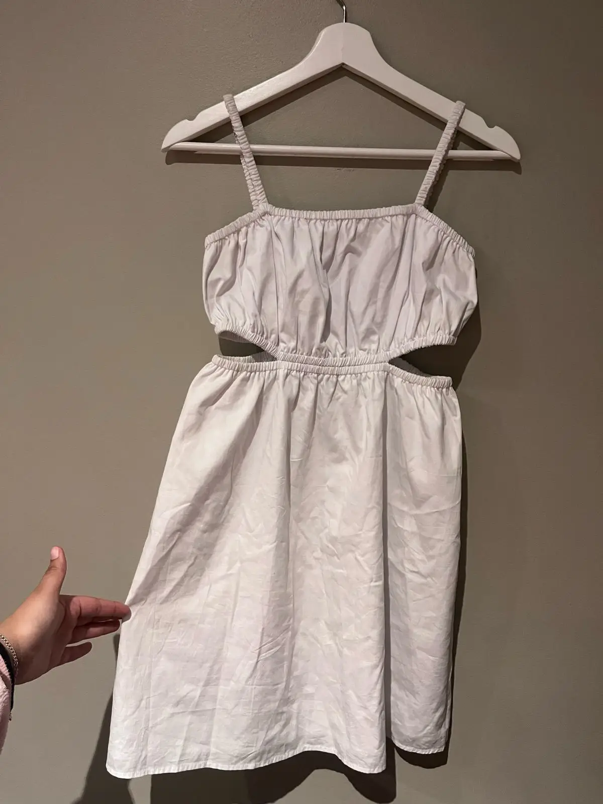 Cotton On White Cutout Dress