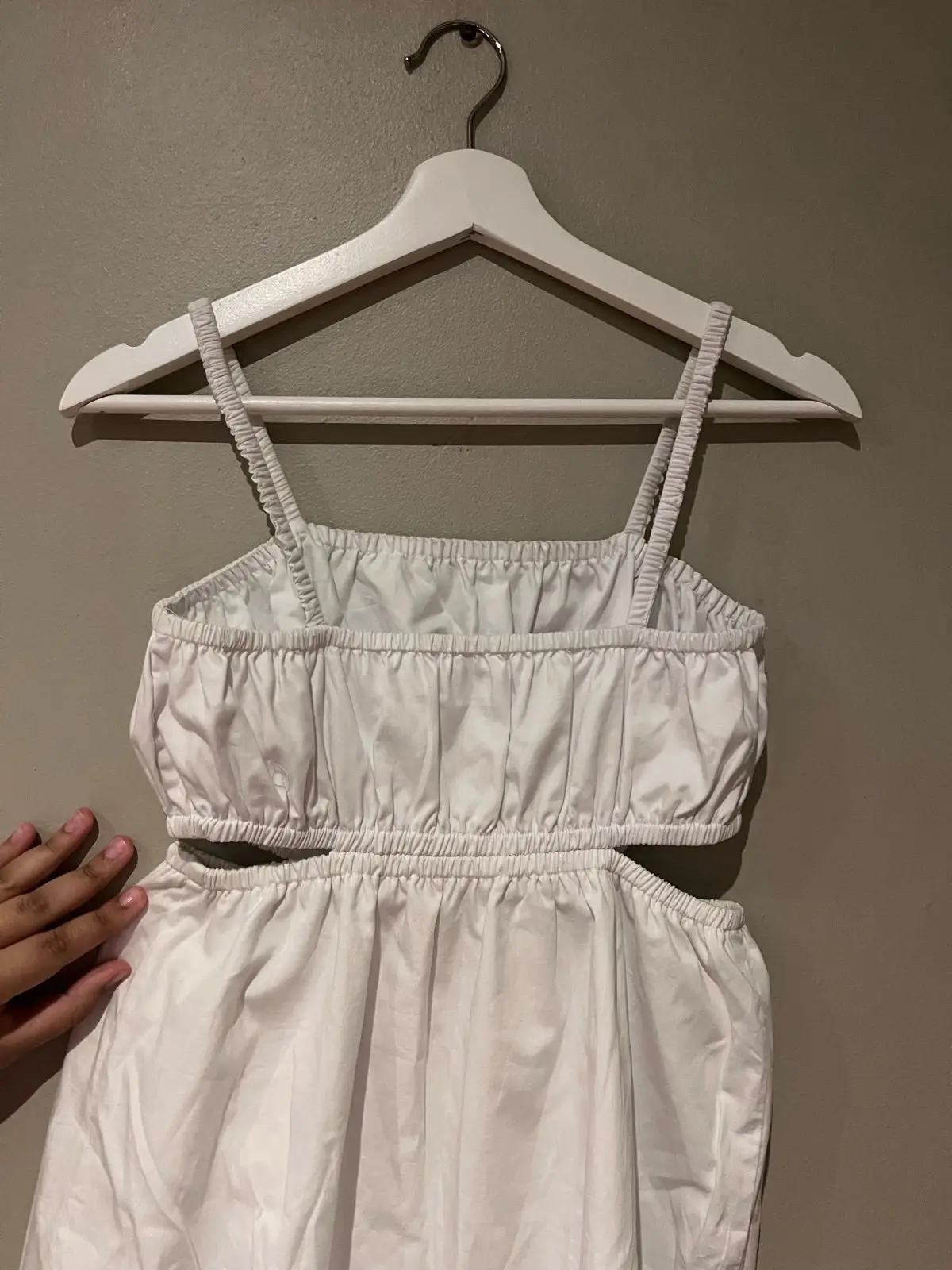Cotton On White Cutout Dress