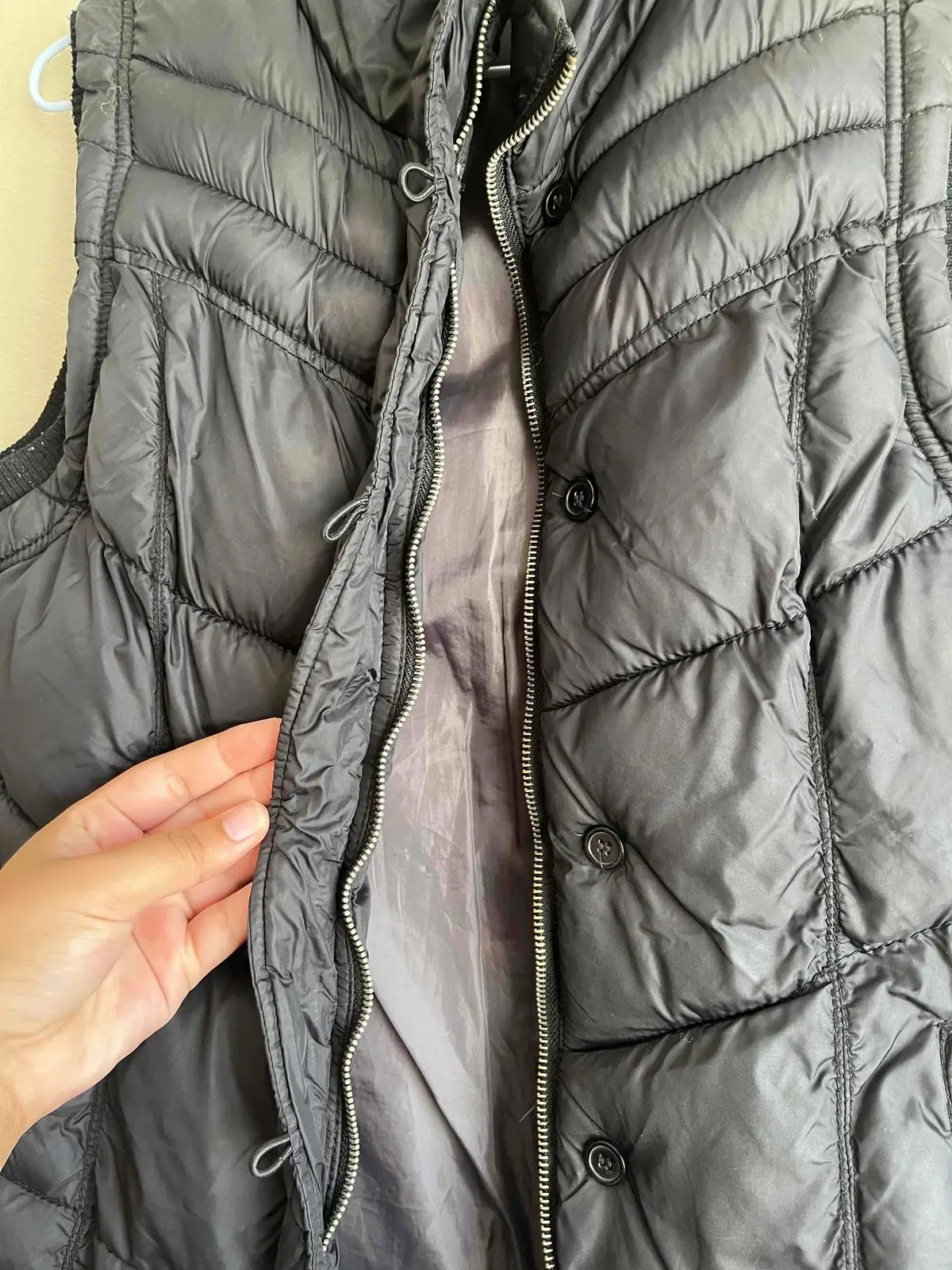 Woolworths Black Puffer Vest
