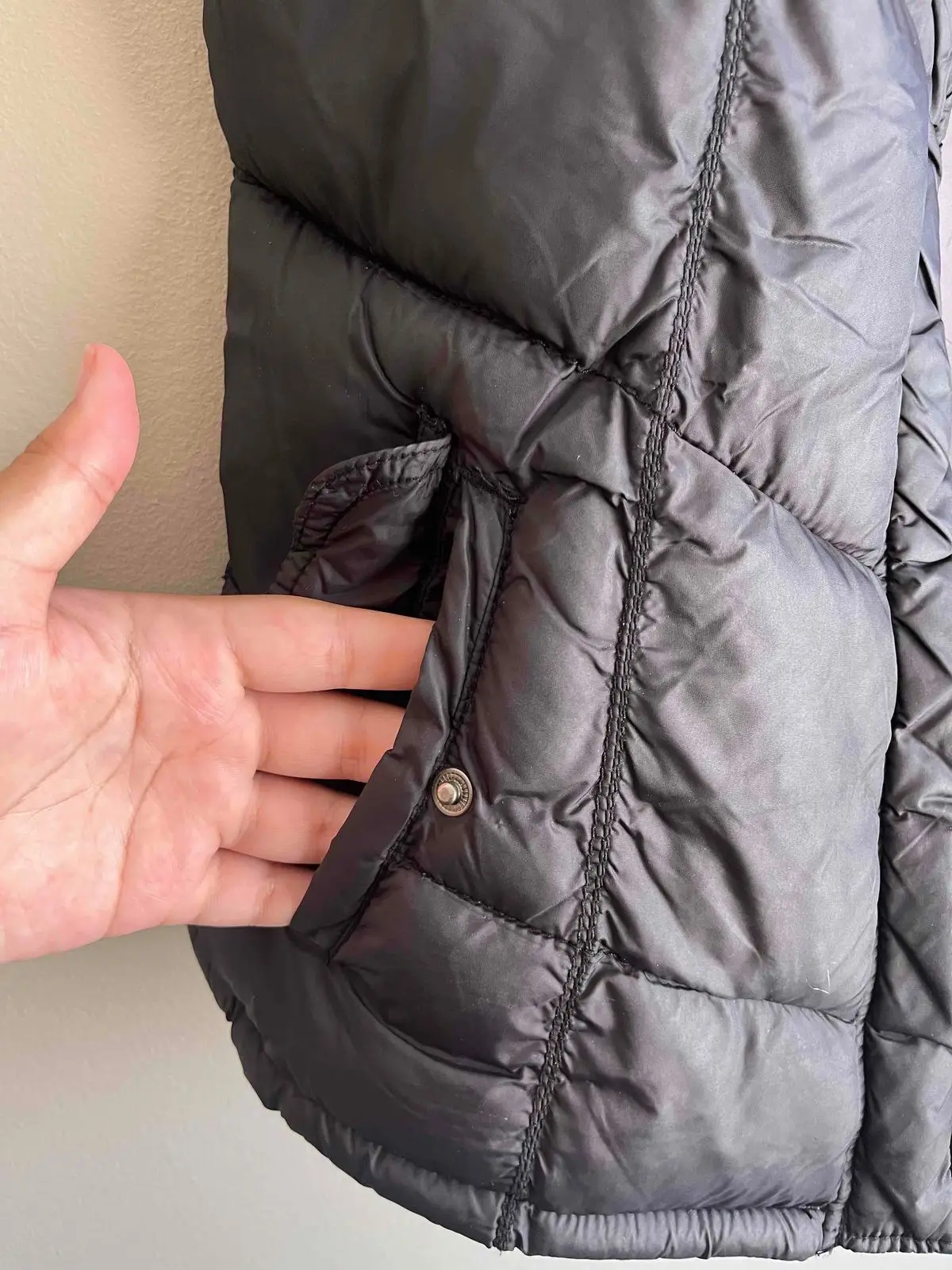 Woolworths Black Puffer Vest