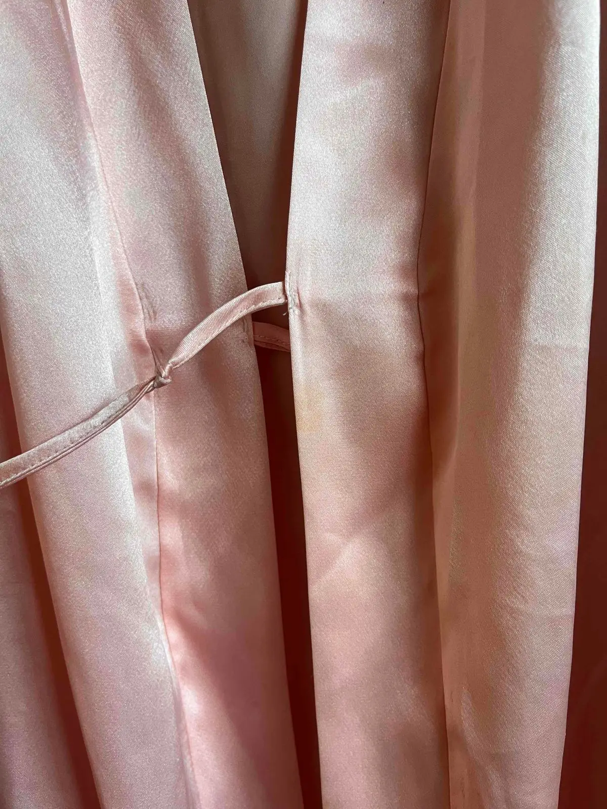 Foschini Pink Satin Robe L