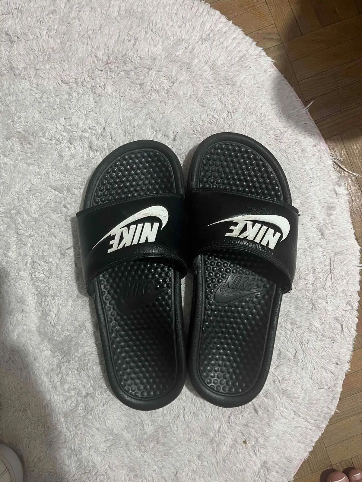 Sportscene Nike Black Sliders