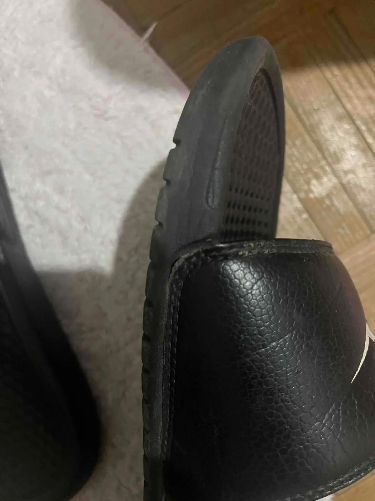 Nike Black Sliders