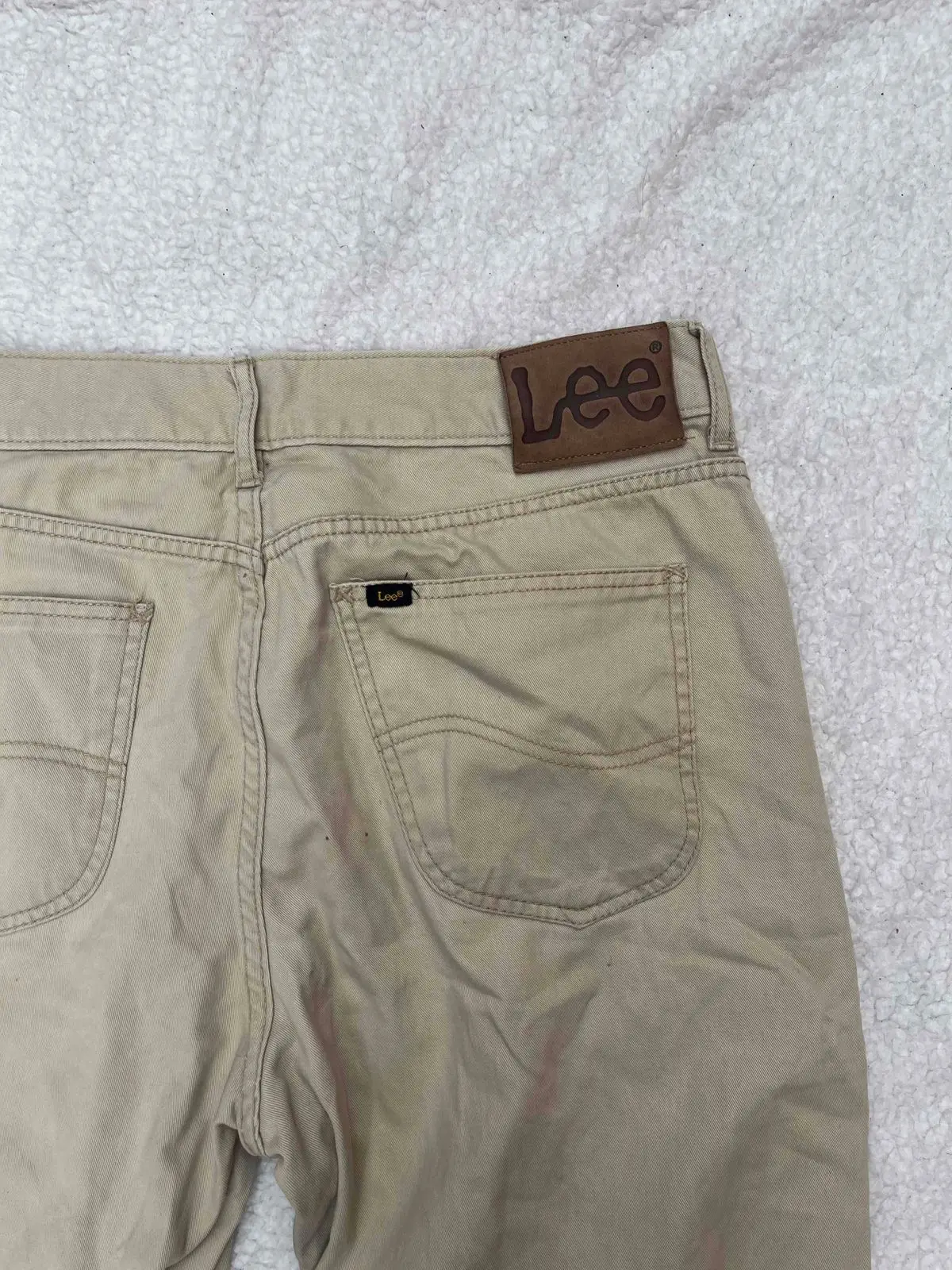 Lee Beige Pants