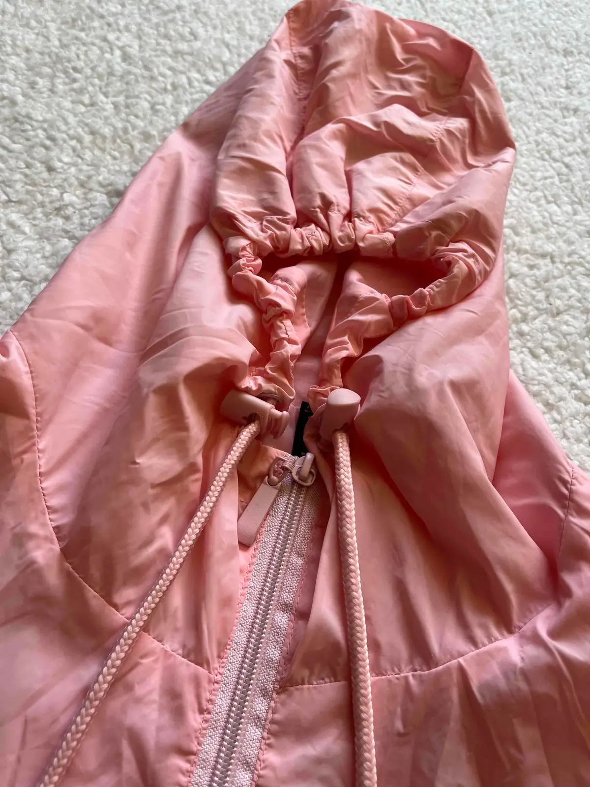 Mr Price Pink and Red Colorblock Windbreaker Jacket